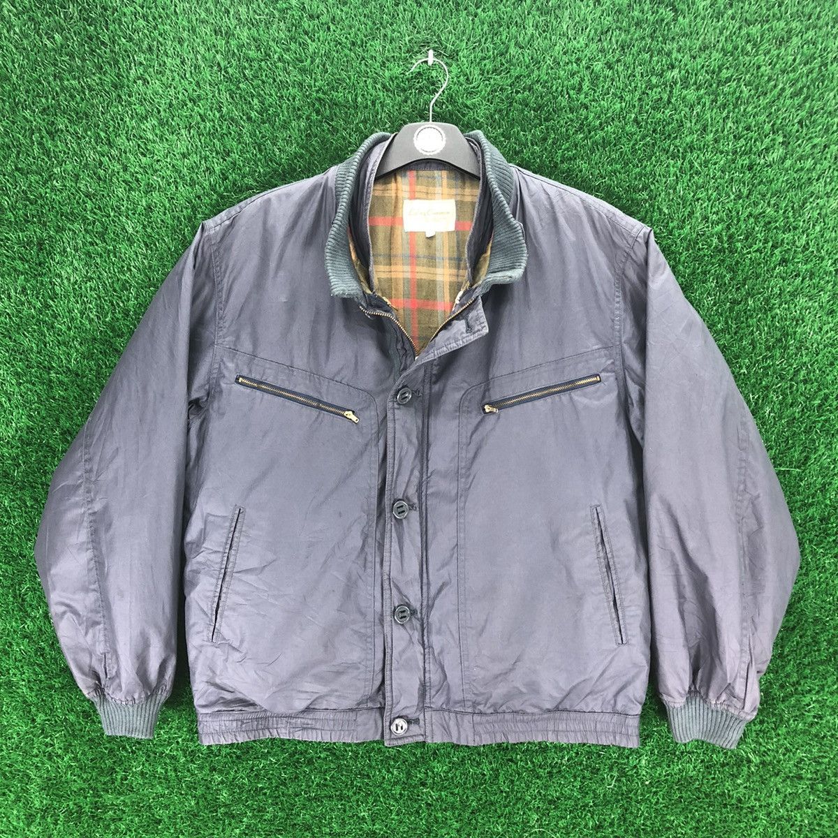 Japanese Brand Vintage 80's Bomber Style Jacket Design by Laling Common Size US XL / EU 56 / 4 - 1 Thumbnail