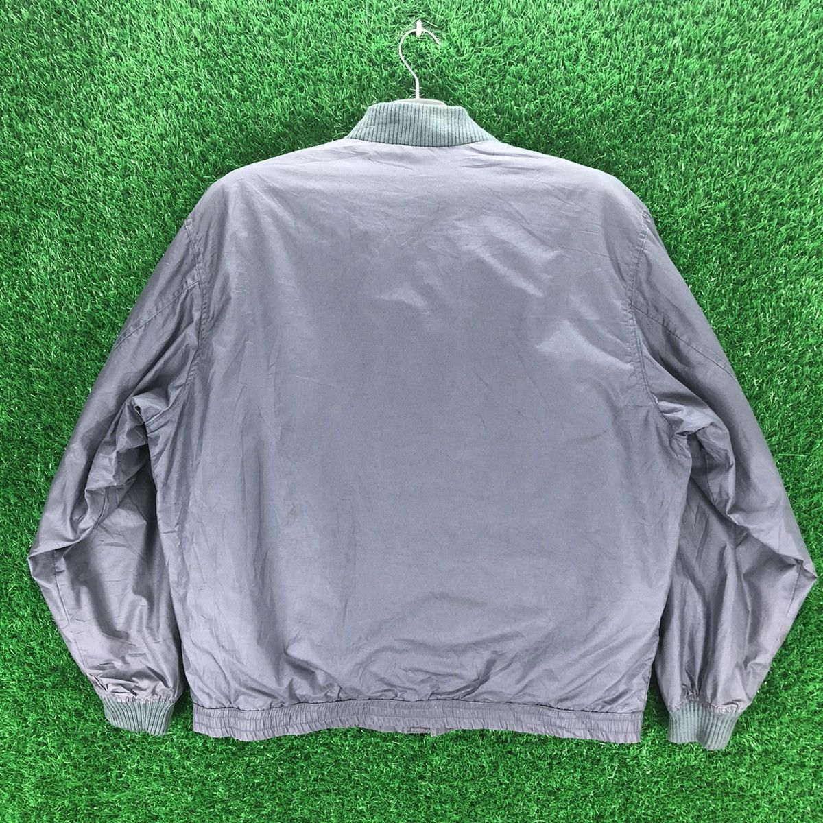 Japanese Brand Vintage 80's Bomber Style Jacket Design by Laling Common Size US XL / EU 56 / 4 - 4 Thumbnail