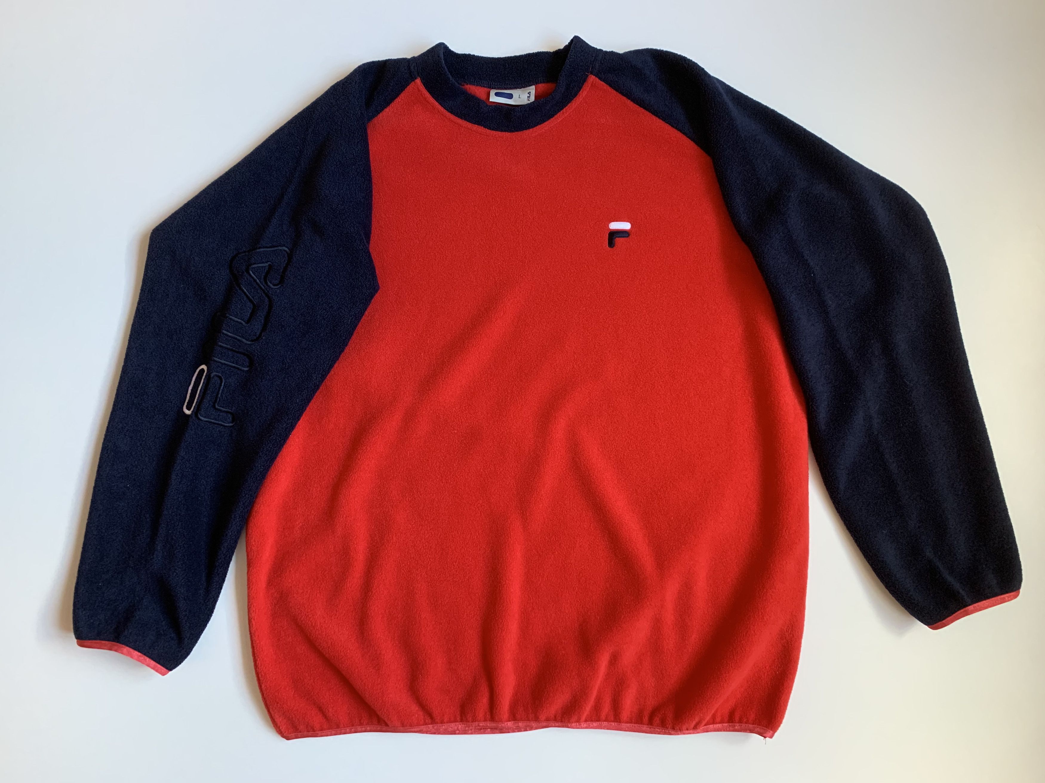 Fila Fila Vintage Fleece Men's Sweatshirts Oversized Size US L / EU 52-54 / 3 - 2 Thumbnail
