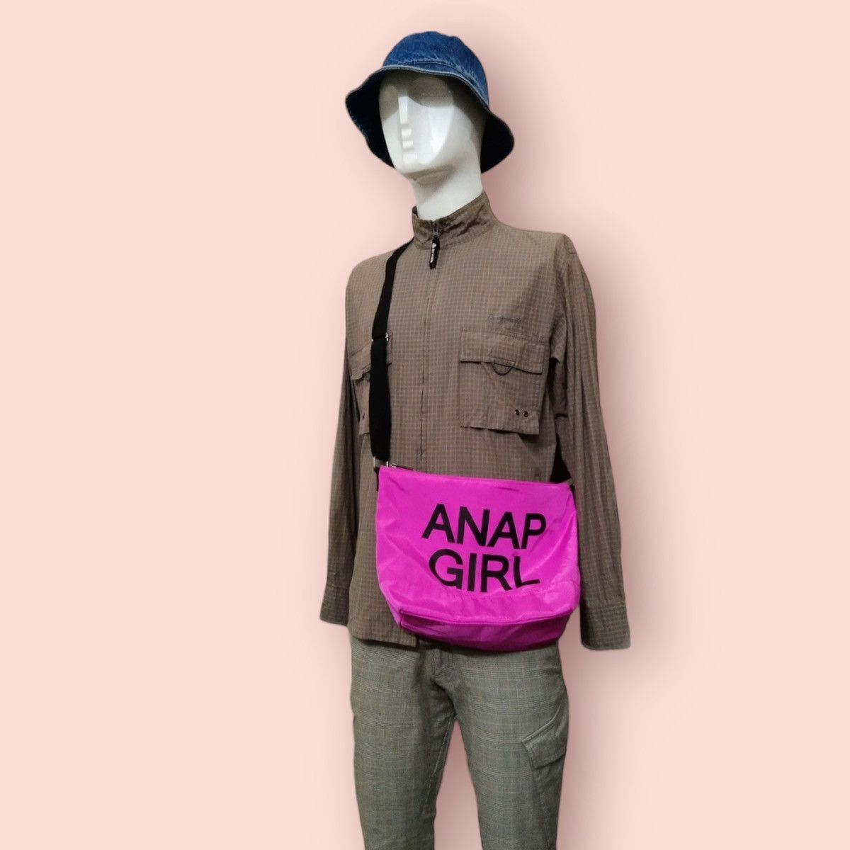 Designer × Japanese Brand ANAP GIRL CROSSBODY SHOULDER BAG Size ONE SIZE - 3 Thumbnail