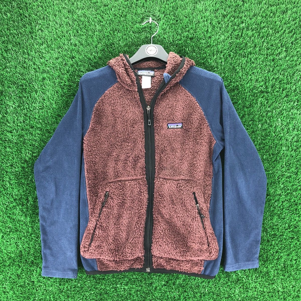 Patagonia Patagonia Fleece Zipper Sweater Hoodie Two Tone Size US S / EU 44-46 / 1 - 1 Thumbnail