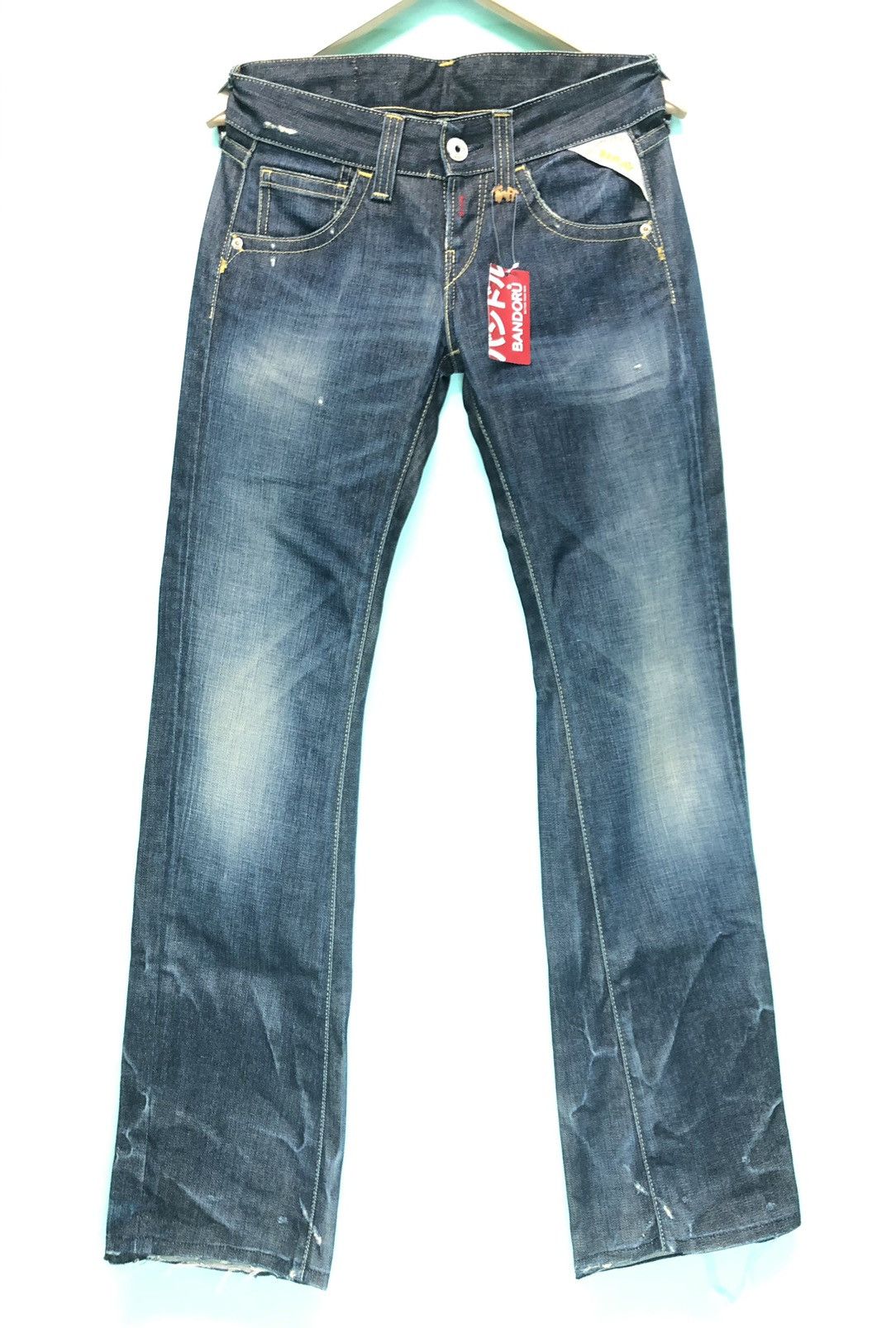 Replay × Vintage VINTAGE REPLAY FLARE DISTRESSED DENIM JEANS ITALY 🇮🇹 Size US 28 / EU 44 - 7 Thumbnail