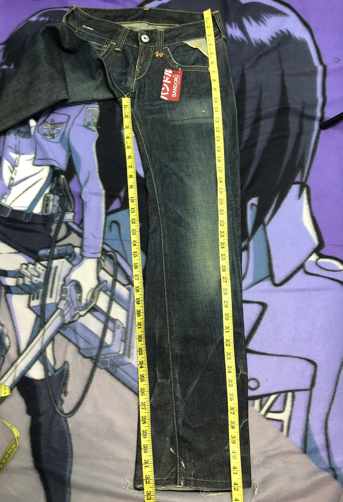Replay × Vintage VINTAGE REPLAY FLARE DISTRESSED DENIM JEANS ITALY 🇮🇹 Size US 28 / EU 44 - 17 Thumbnail