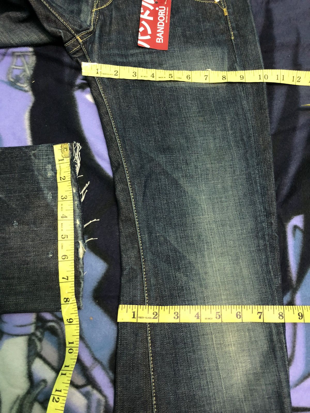 Replay × Vintage VINTAGE REPLAY FLARE DISTRESSED DENIM JEANS ITALY 🇮🇹 Size US 28 / EU 44 - 18 Thumbnail