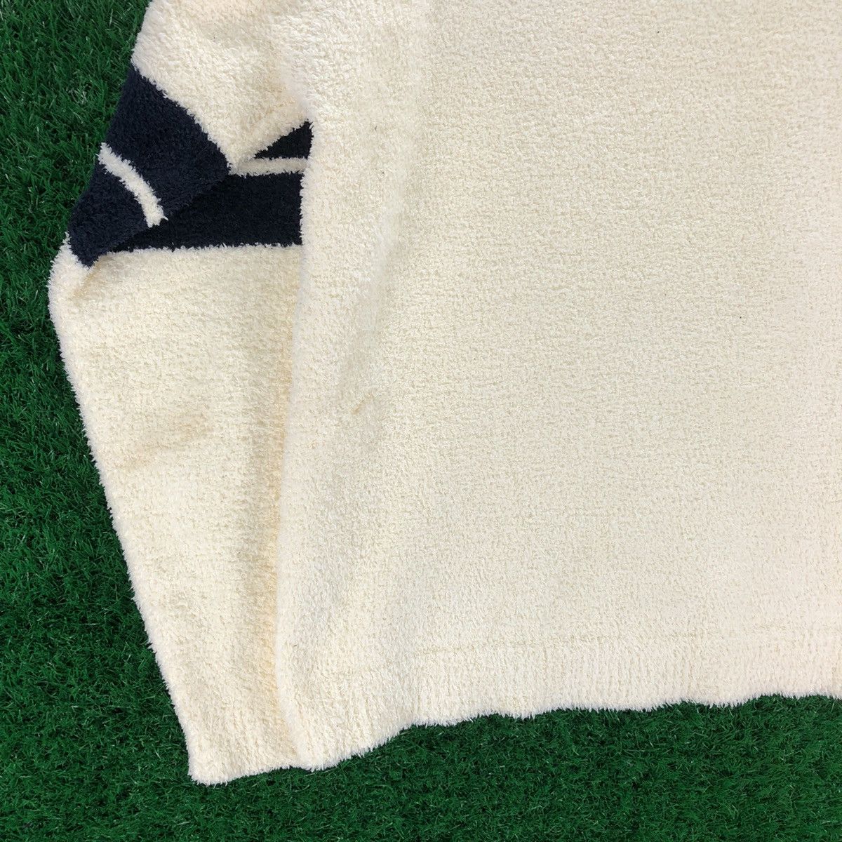 Japanese Brand Power To The People Smile Fleece Longsleeve Tee Size US M / EU 48-50 / 2 - 6 Thumbnail