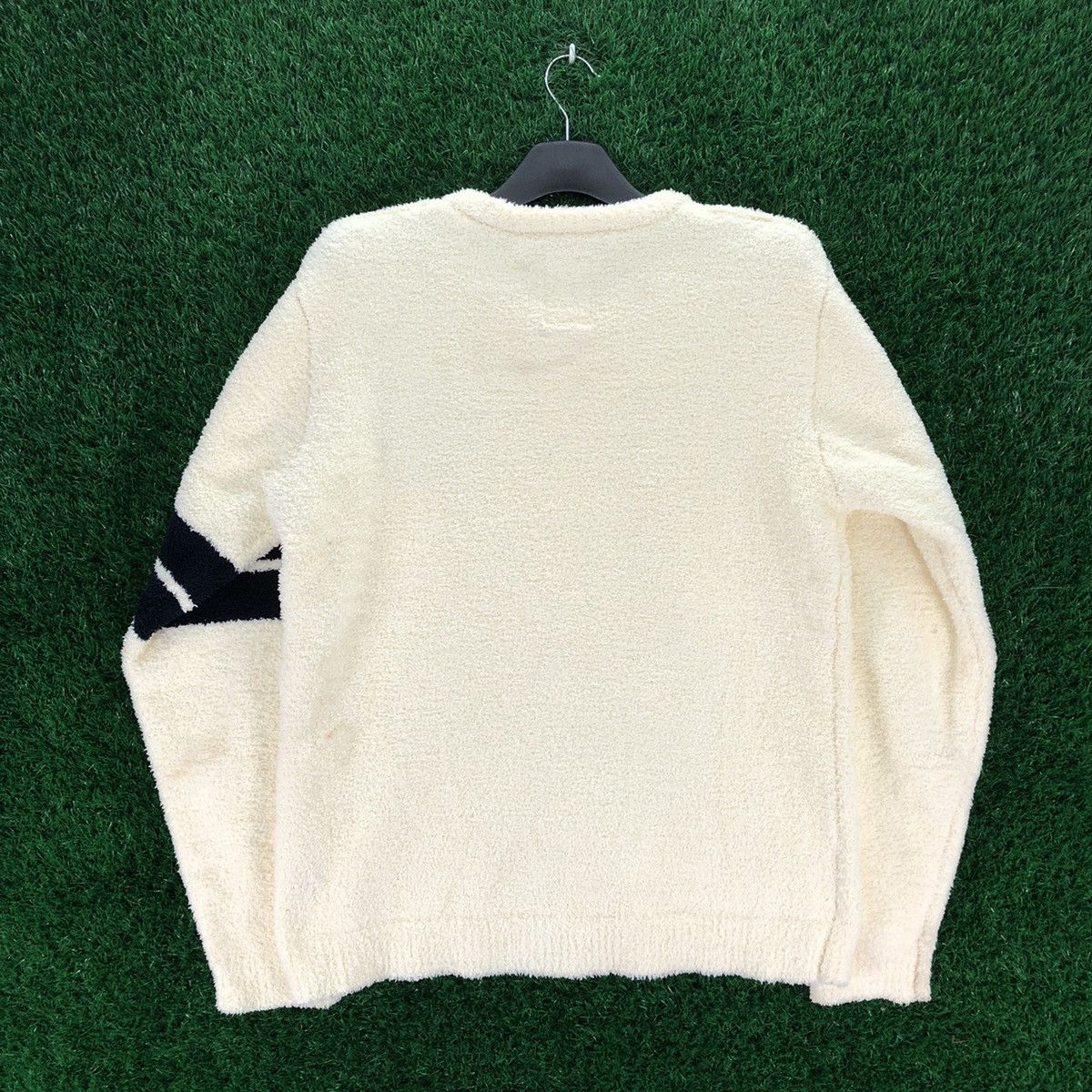 Japanese Brand Power To The People Smile Fleece Longsleeve Tee Size US M / EU 48-50 / 2 - 4 Thumbnail