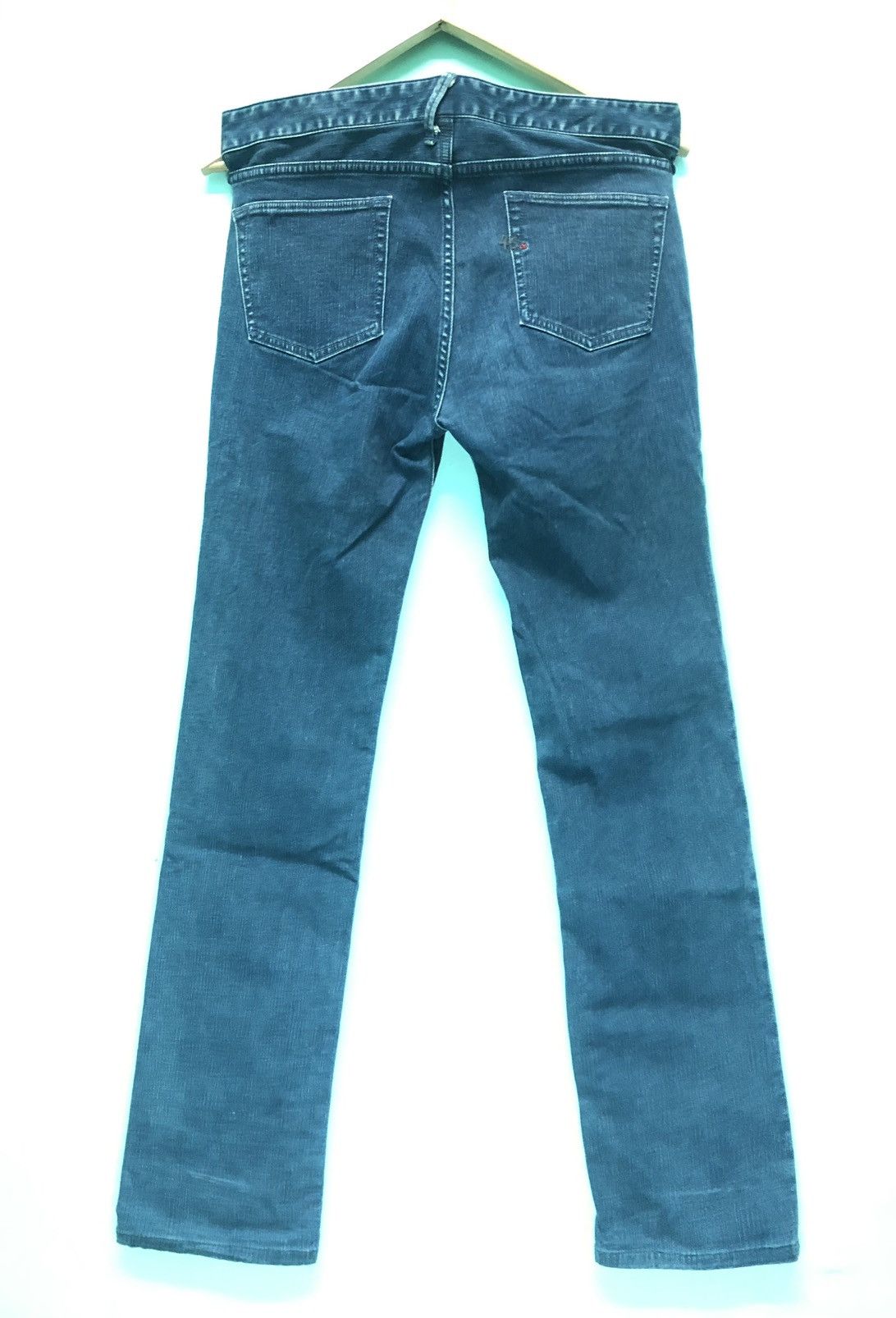 45rpm × Japanese Brand VINTAGE 45rpm SLIM FLARE BLUE INDIGO DENIM JEANS Size US 30 / EU 46 - 2 Thumbnail