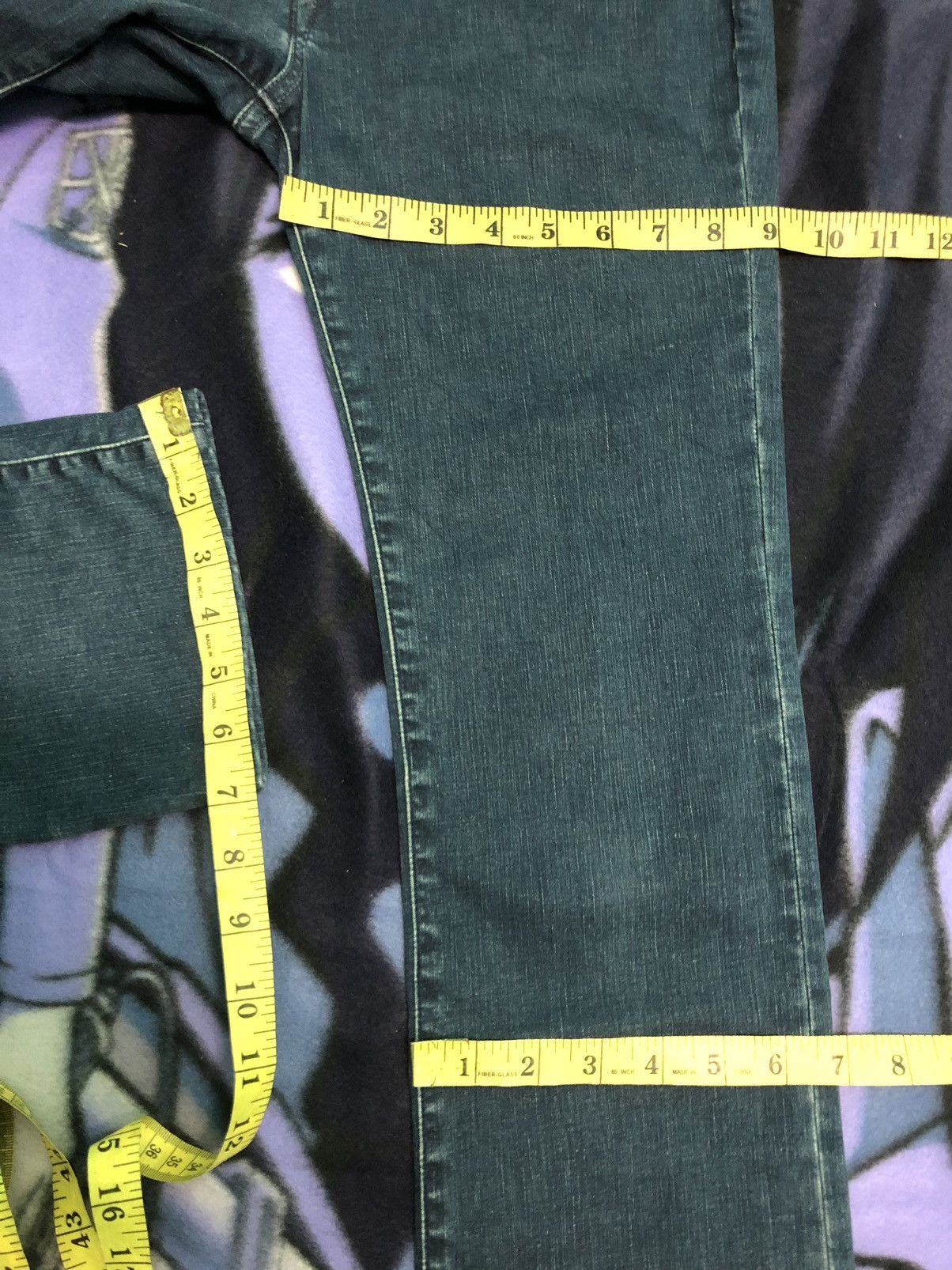45rpm × Japanese Brand VINTAGE 45rpm SLIM FLARE BLUE INDIGO DENIM JEANS Size US 30 / EU 46 - 16 Thumbnail