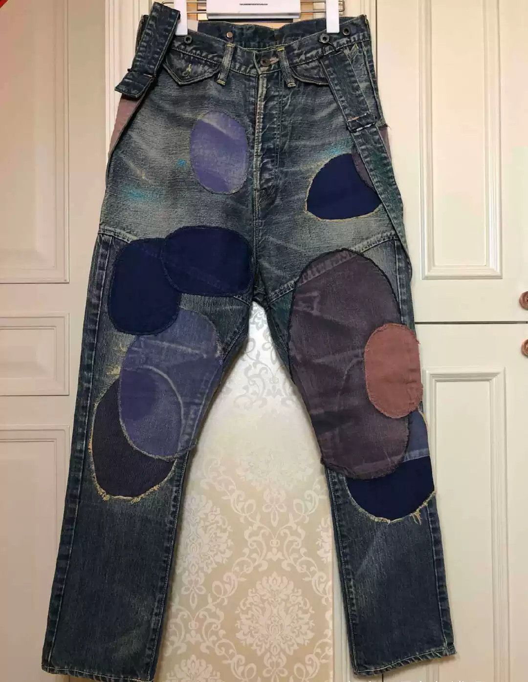 Kapital Kapital Worn-made Patches Jeans Size US 30 / EU 46 - 2 Thumbnail