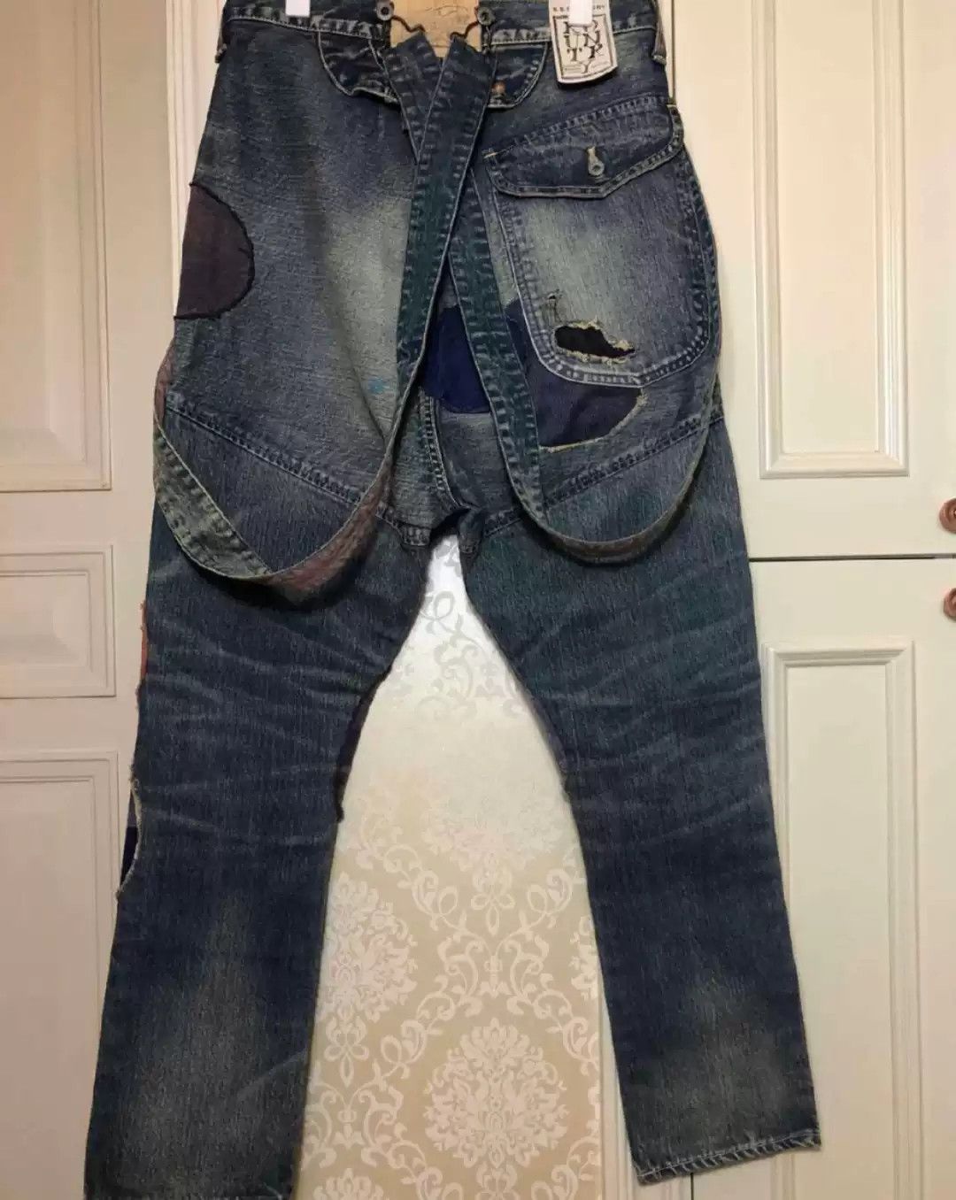 Kapital Kapital Worn-made Patches Jeans Size US 30 / EU 46 - 3 Thumbnail