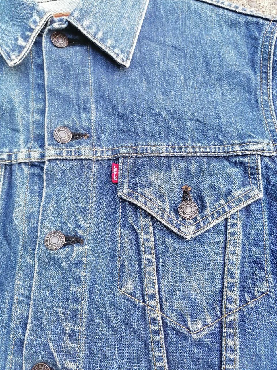 Levi's × Levi's Vintage Clothing × Vintage Levi's Strauss 71557 Big E Denim Jacket Size US M / EU 48-50 / 2 - 5 Thumbnail