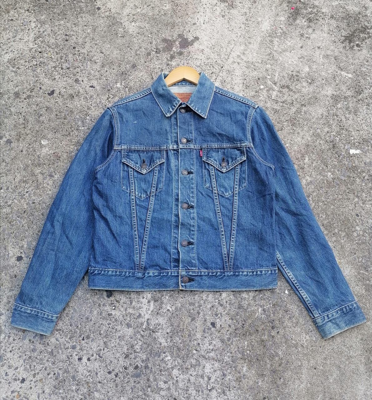 Levi's × Levi's Vintage Clothing × Vintage Levi's Strauss 71557 Big E Denim Jacket Size US M / EU 48-50 / 2 - 1 Thumbnail