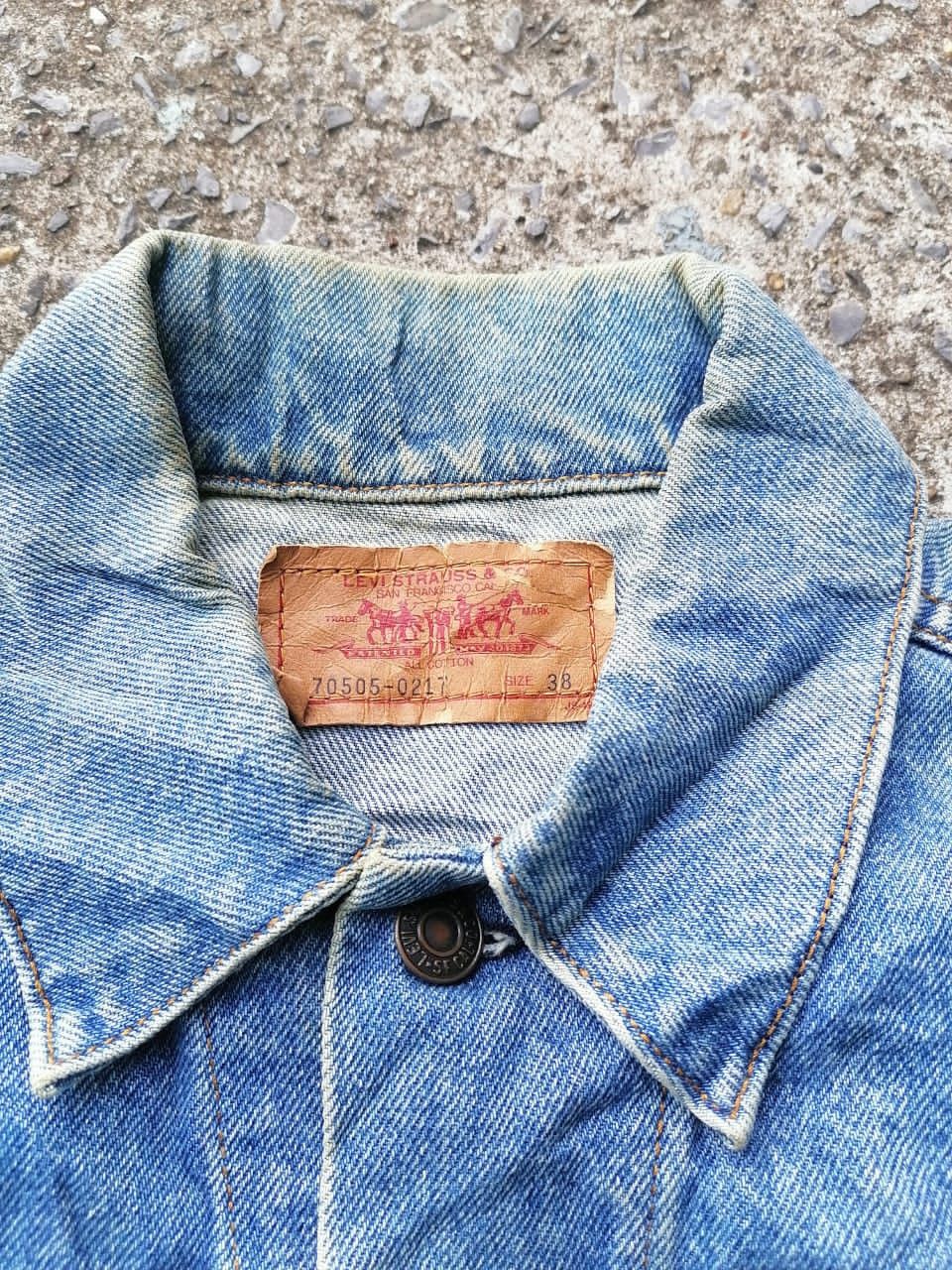 Levi's × Levi's Vintage Clothing Levi's Strauss 70505-0217 Denim Jacket Size US S / EU 44-46 / 1 - 2 Thumbnail