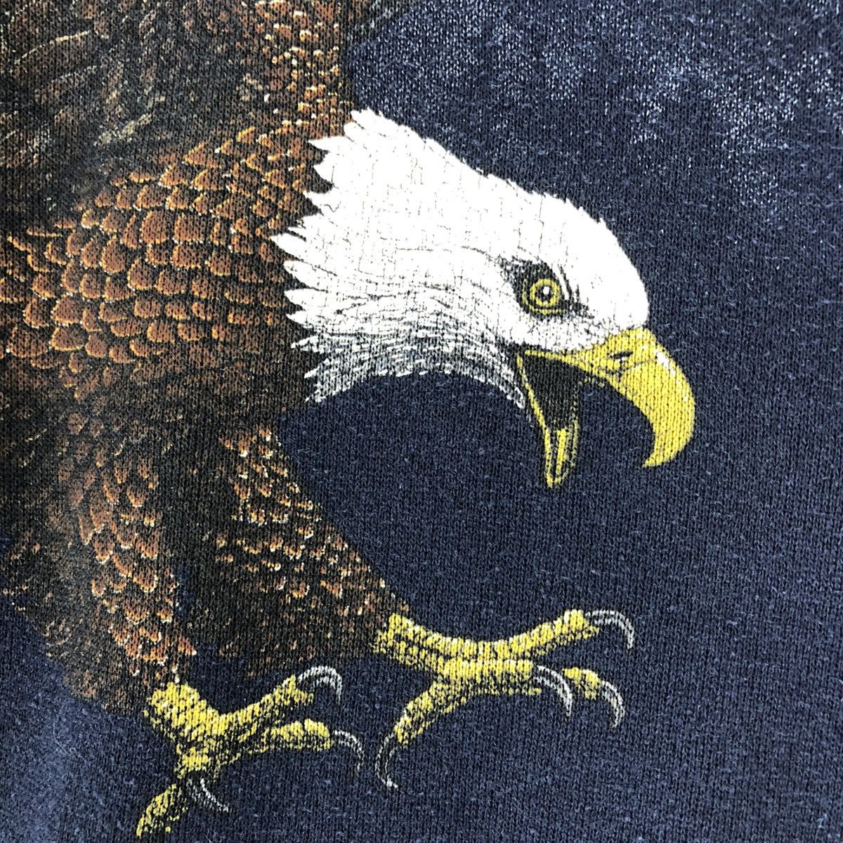 Tultex Vintage 80's Sweatshirts Big Print The Eagle Size US XXL / EU 58 / 5 - 9 Thumbnail
