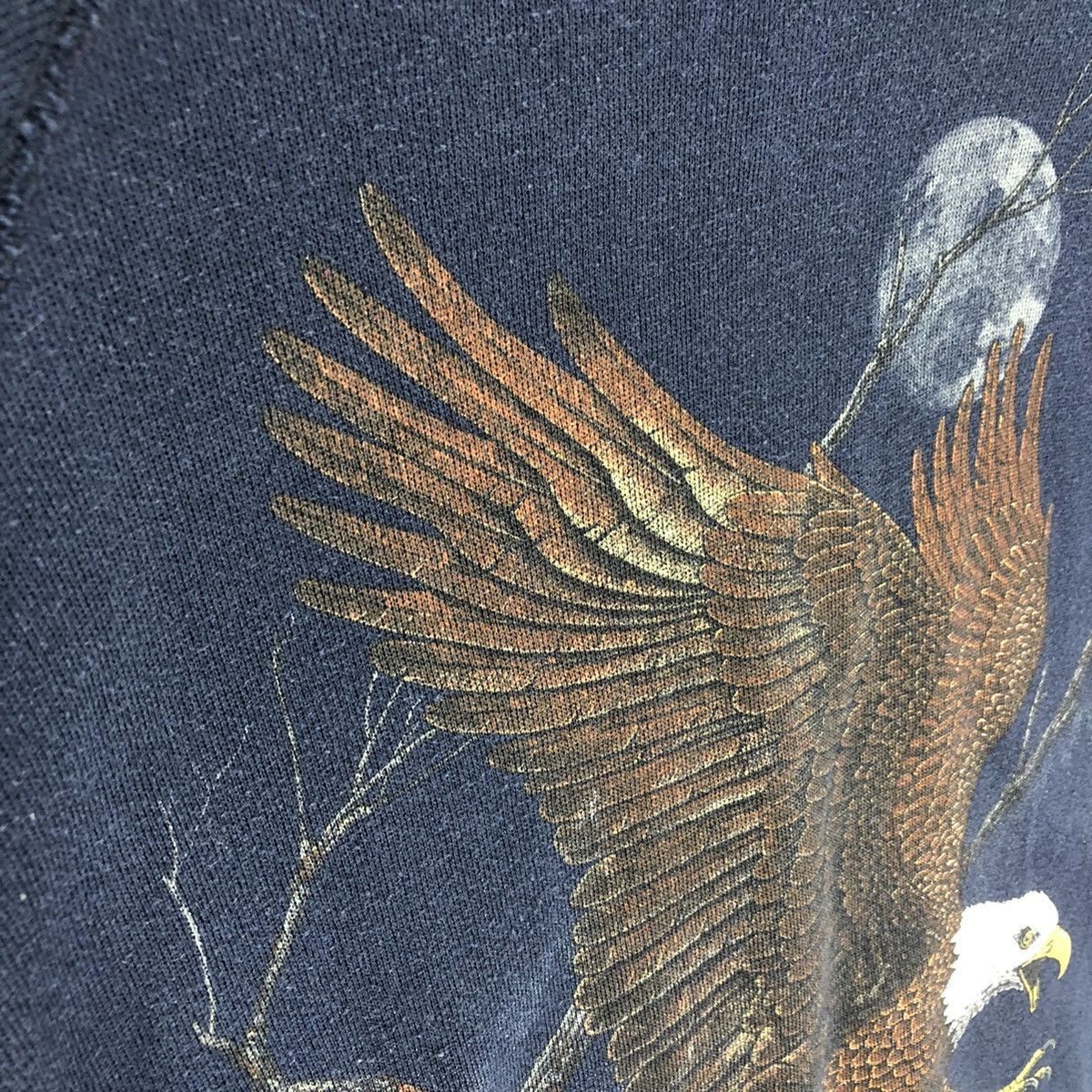 Tultex Vintage 80's Sweatshirts Big Print The Eagle Size US XXL / EU 58 / 5 - 10 Thumbnail
