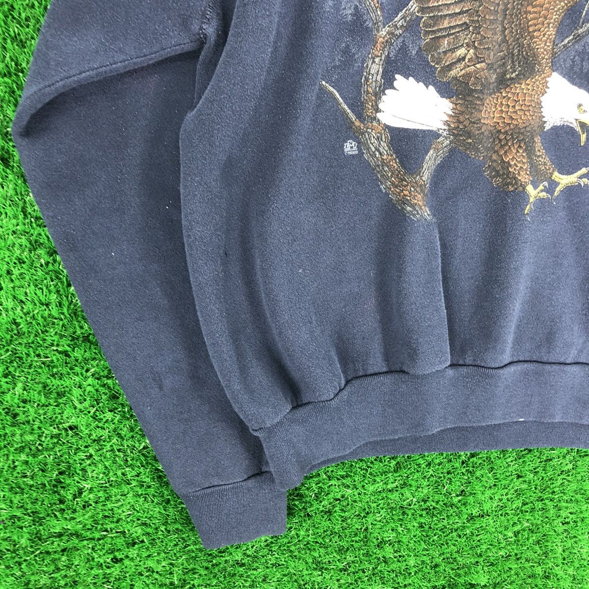 Tultex Vintage 80's Sweatshirts Big Print The Eagle Size US XXL / EU 58 / 5 - 3 Thumbnail