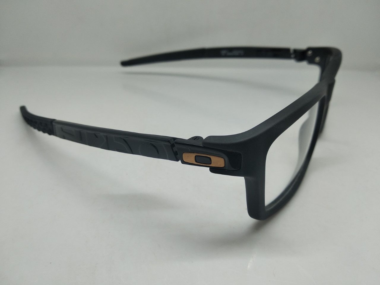 image of Mod Iconic Oakley Currency Ox8026 Eyeglasses Sunglasses in Satin Navy, Men's