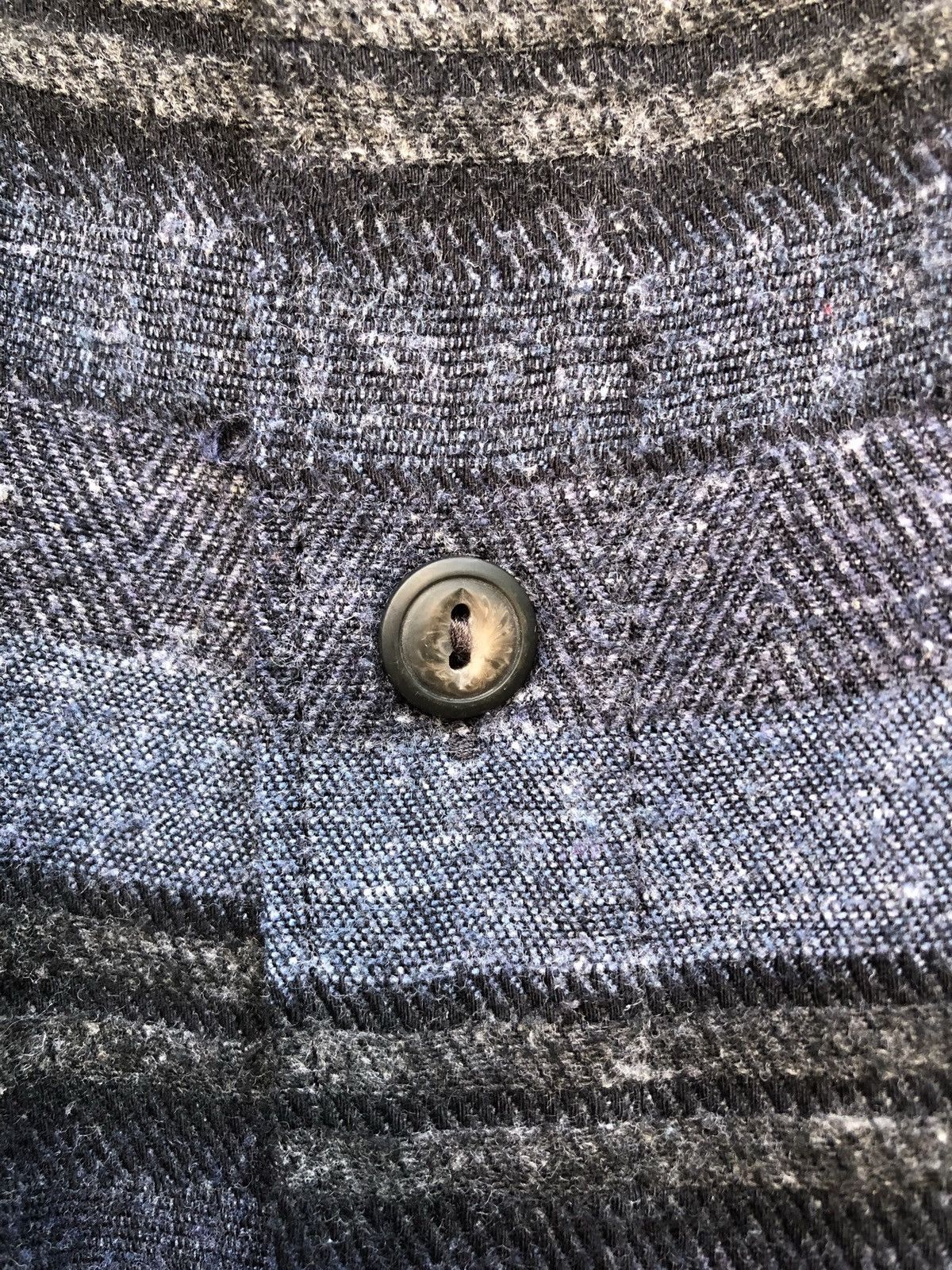 Flannel Vintage Flannel Navajo Native Cat Eye Button By Lucky Brand Size US L / EU 52-54 / 3 - 8 Thumbnail