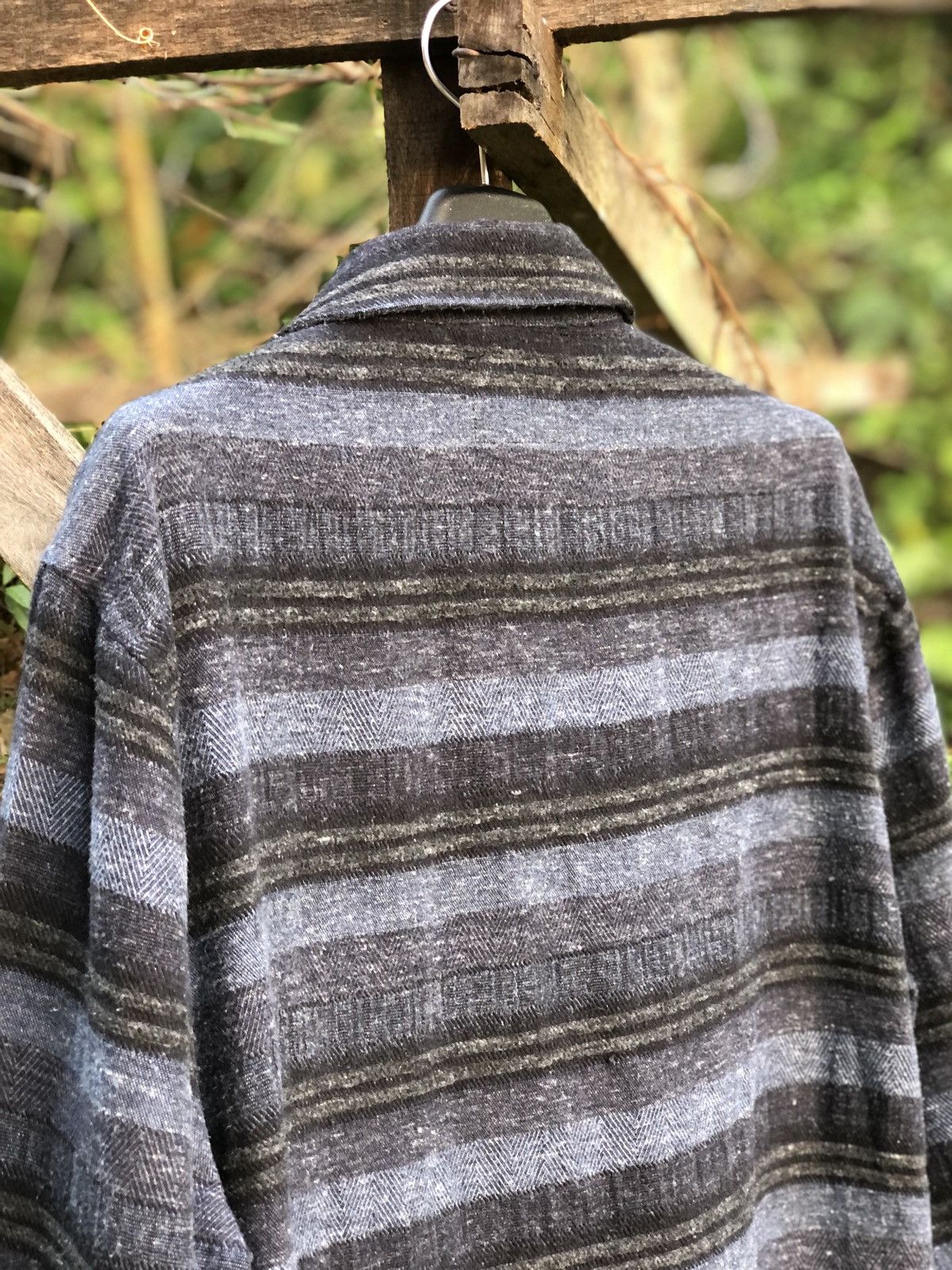 Flannel Vintage Flannel Navajo Native Cat Eye Button By Lucky Brand Size US L / EU 52-54 / 3 - 5 Thumbnail