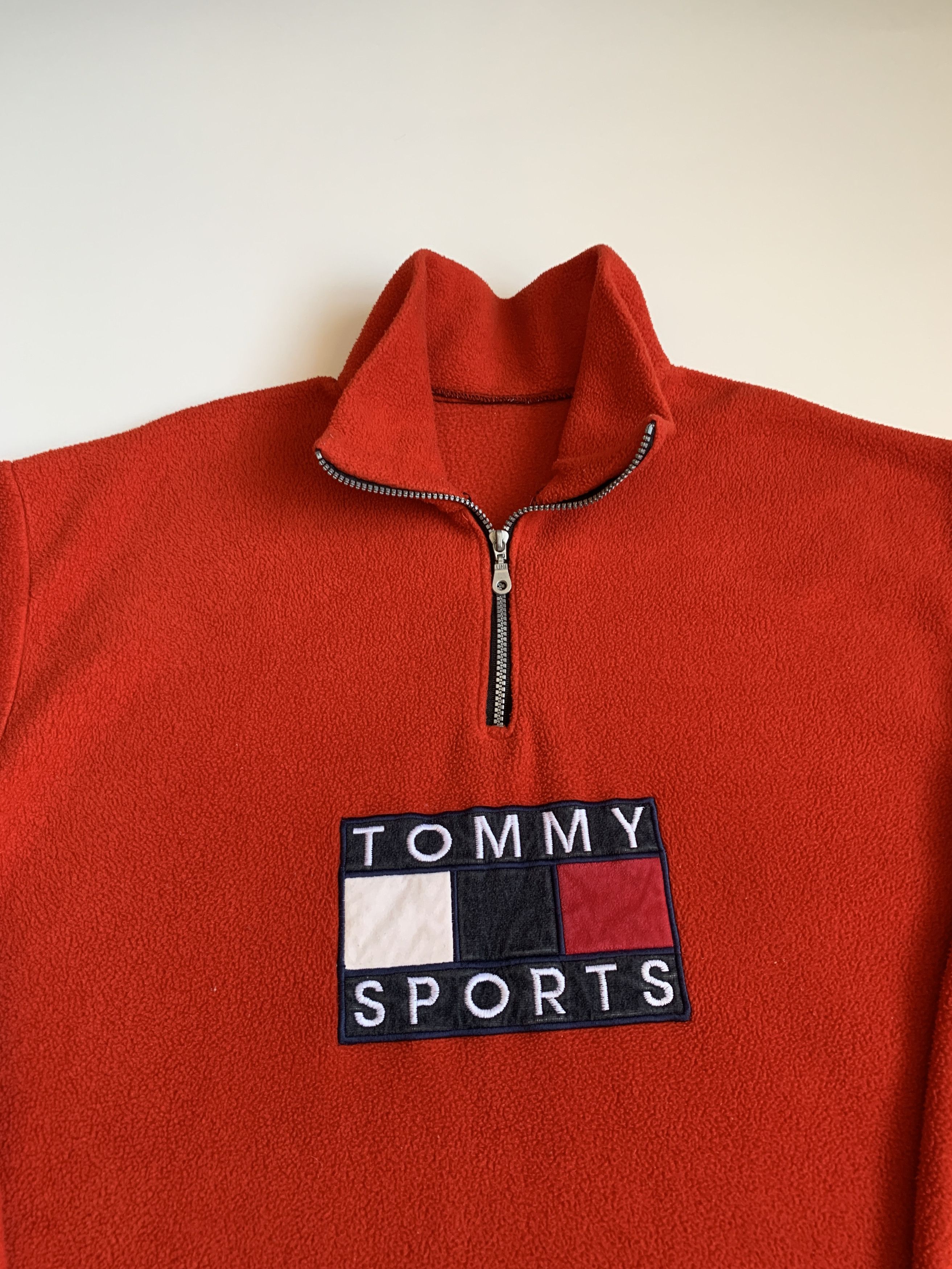 Tommy Hilfiger Vintage Tommy Hilfiger Pullover Fleece Sweater Size L/XL Size US XL / EU 56 / 4 - 4 Thumbnail