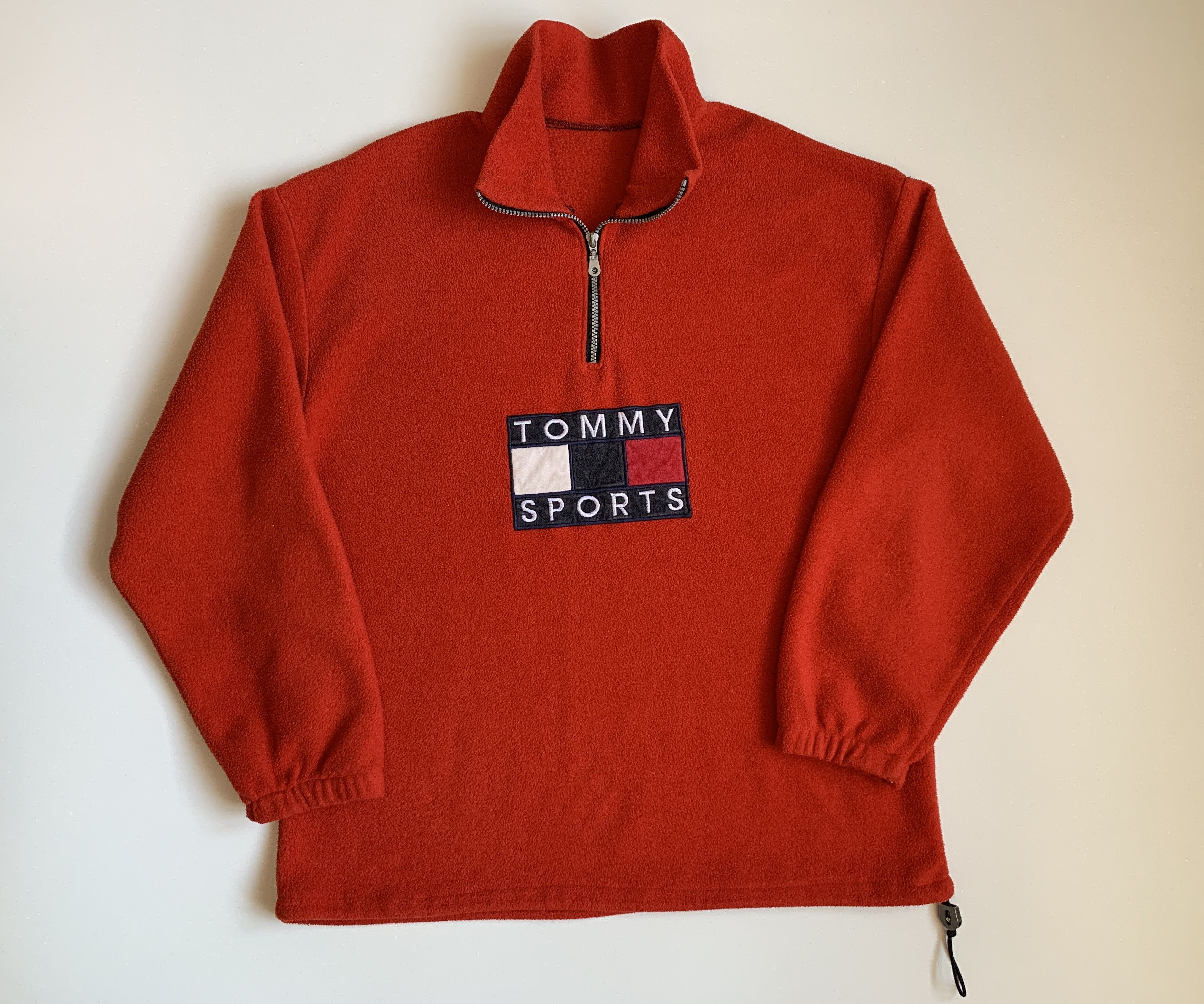 Tommy Hilfiger Vintage Tommy Hilfiger Pullover Fleece Sweater Size L/XL Size US XL / EU 56 / 4 - 2 Thumbnail