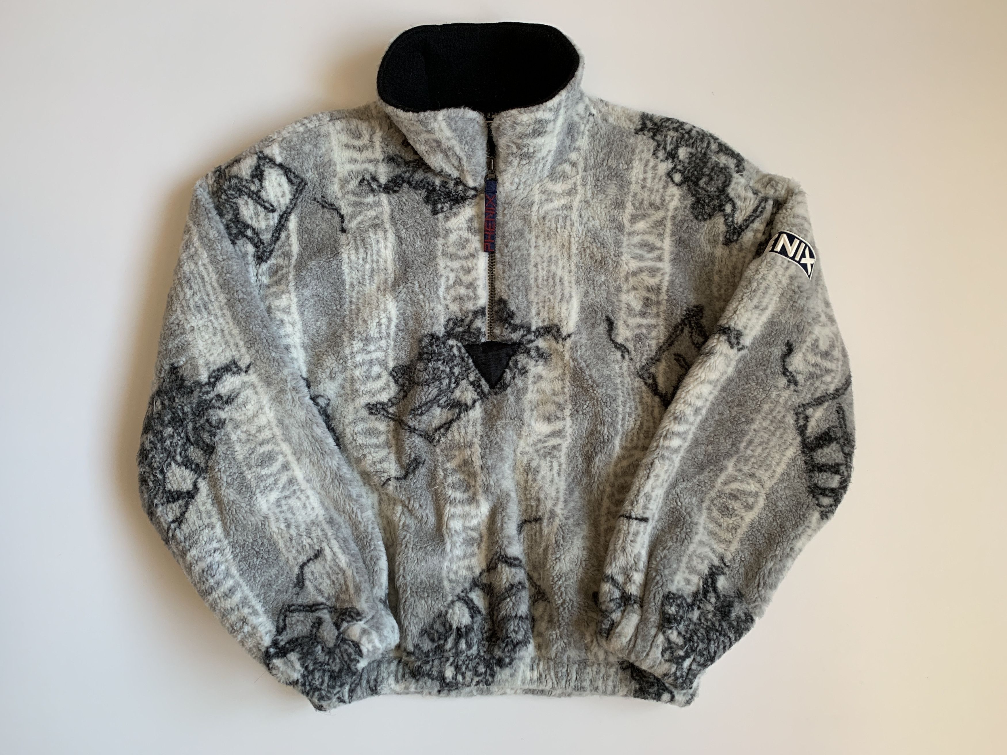 Other WMN'S Vintage Phenix Ski Wear Pullover Fleece Sweater Size M / US 6-8 / IT 42-44 - 4 Thumbnail
