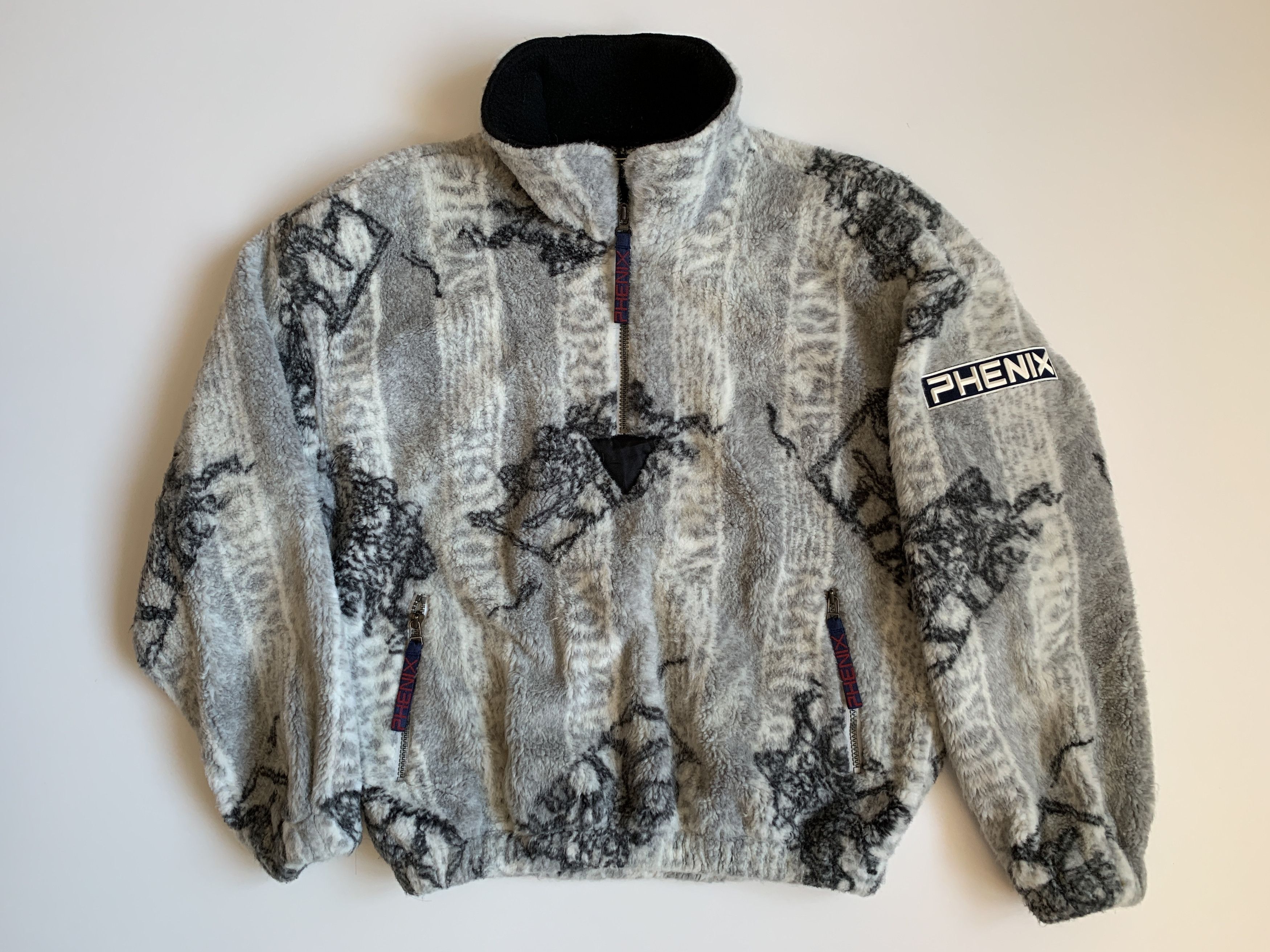 Other WMN'S Vintage Phenix Ski Wear Pullover Fleece Sweater Size M / US 6-8 / IT 42-44 - 1 Thumbnail