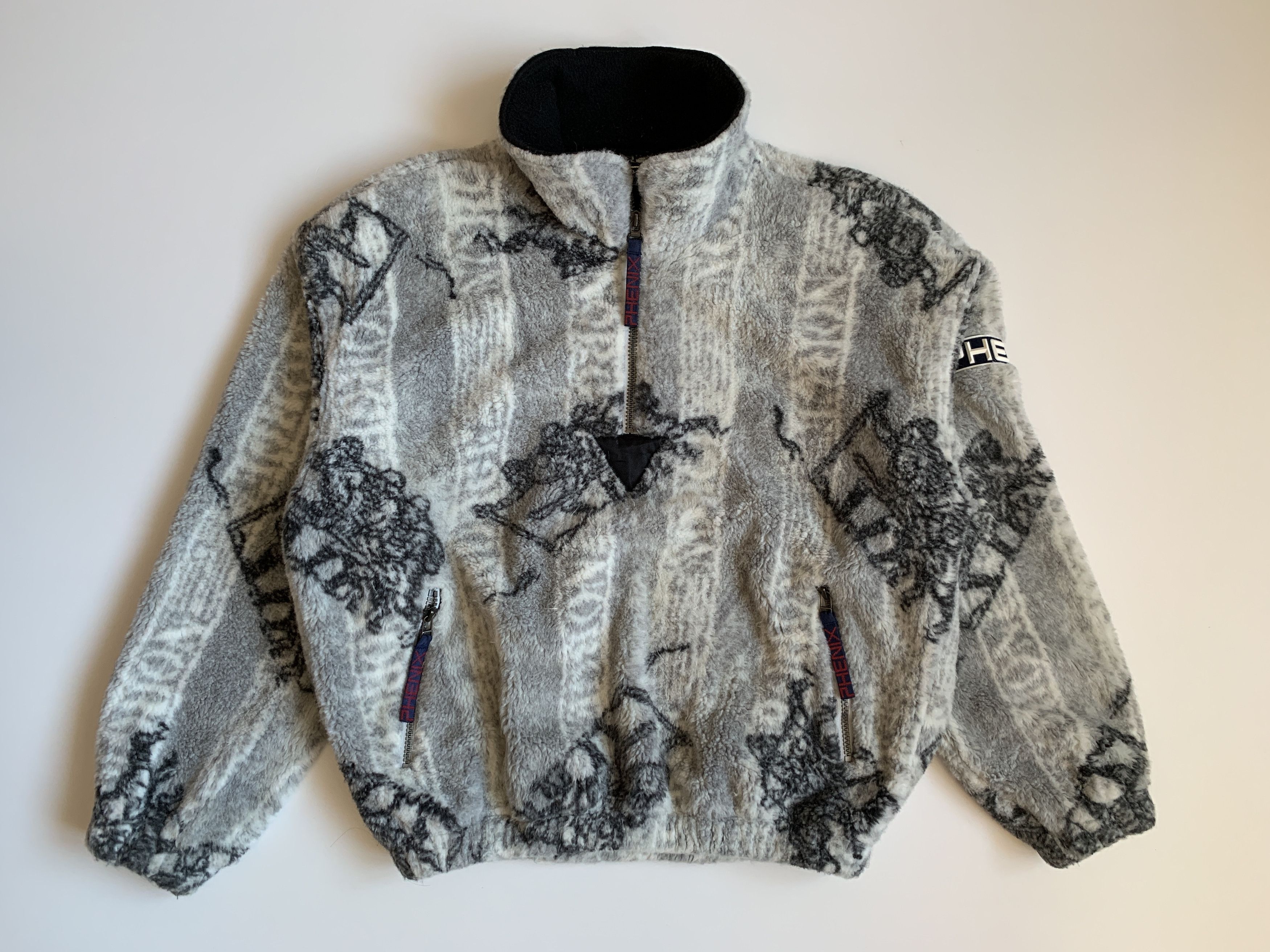 Other WMN'S Vintage Phenix Ski Wear Pullover Fleece Sweater Size M / US 6-8 / IT 42-44 - 2 Thumbnail