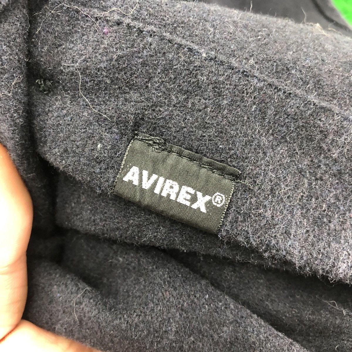Avirex Vintage Wool Flannel Iconic US Navy Shirt by Avirex Size US XL / EU 56 / 4 - 10 Thumbnail