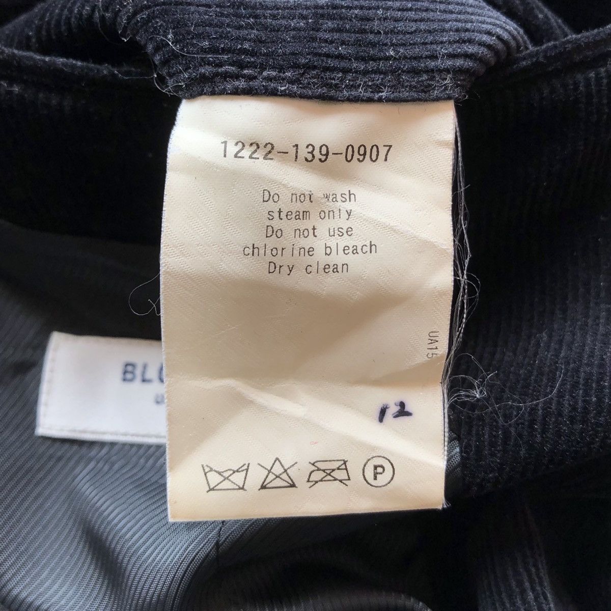 United Arrows Vintage 90's Corduroy Blazer by United Arrow Size US M / EU 48-50 / 2 - 12 Thumbnail