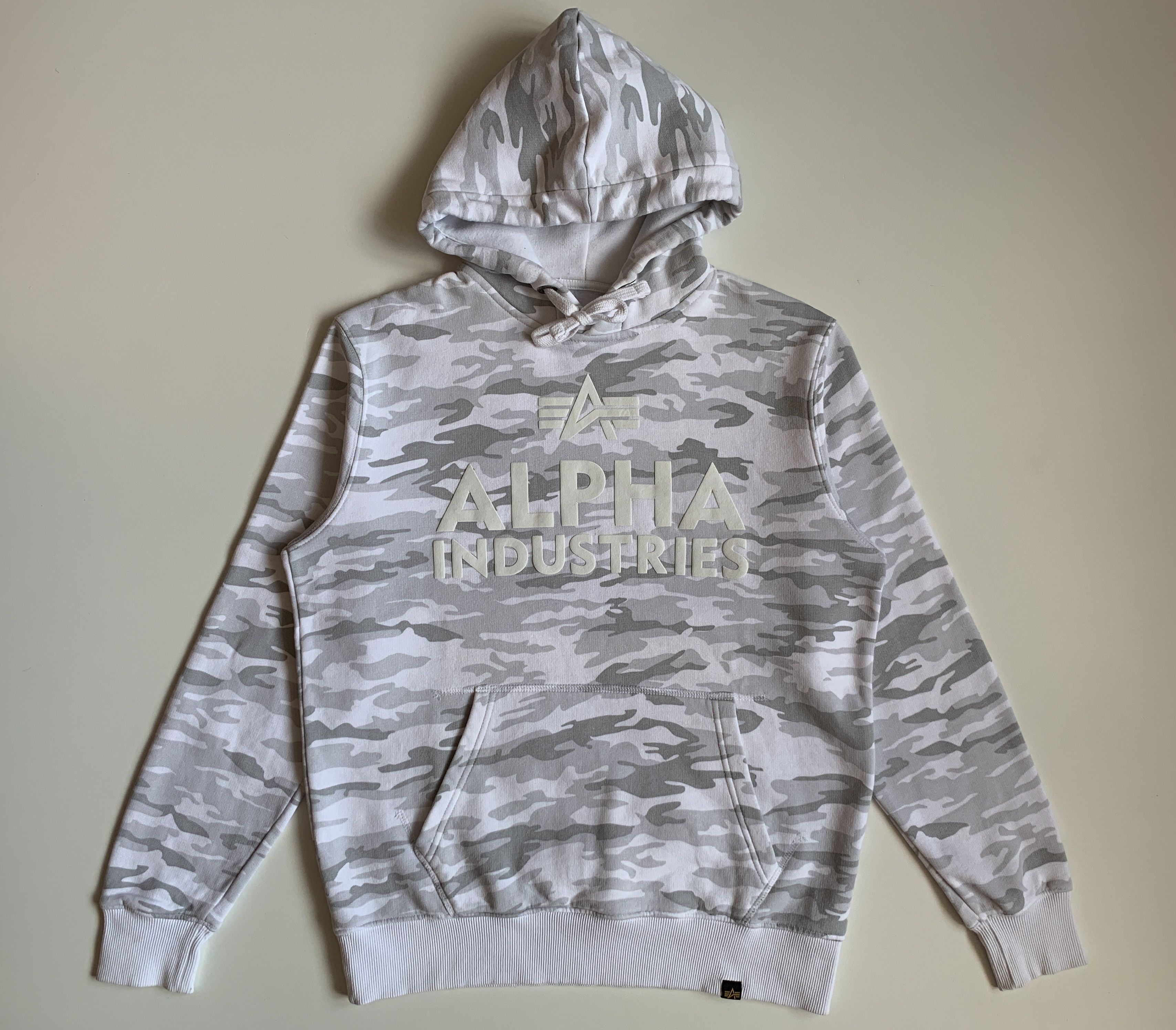 Alpha Industries Alpha Industries Camouflage Men's Hoodie Size US S / EU 44-46 / 1 - 1 Thumbnail