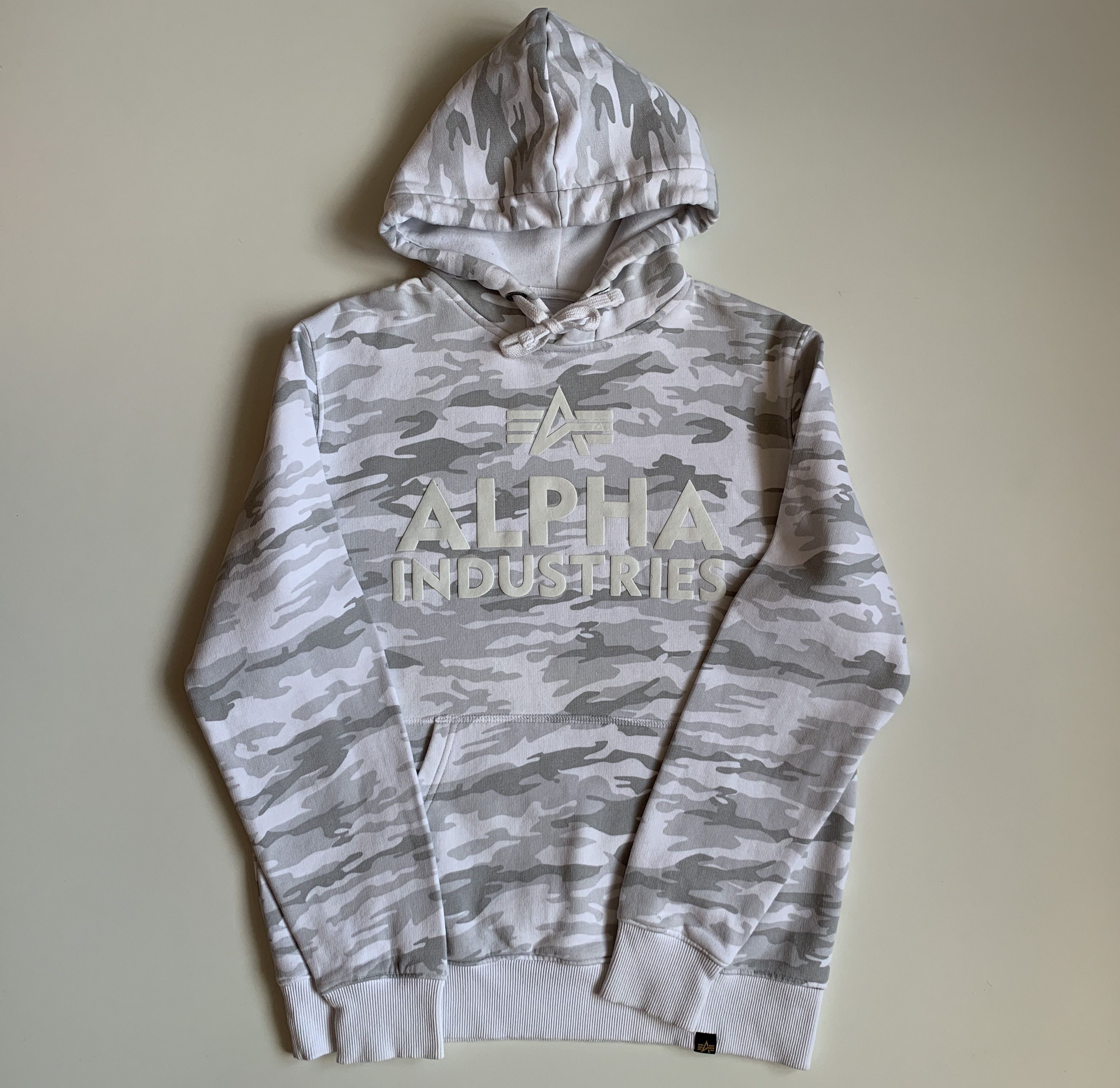 Alpha Industries Alpha Industries Camouflage Men's Hoodie Size US S / EU 44-46 / 1 - 2 Thumbnail