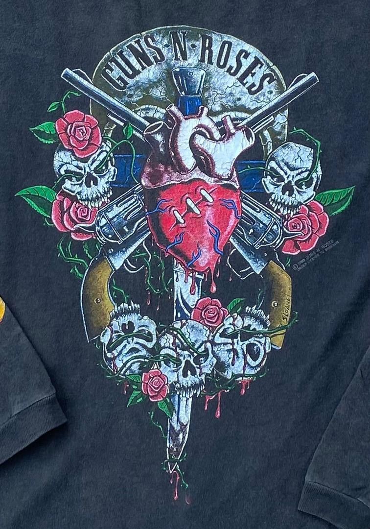 Band Tees × Guns N' Roses × Vintage vintage tee Gun N Roses B15 Size US XL / EU 56 / 4 - 2 Thumbnail