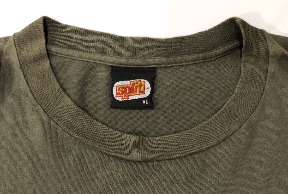 Split × Vintage Vintage SPLIT SKATEBOARD long sleeve shirt Made in USA Size US XL / EU 56 / 4 - 3 Thumbnail
