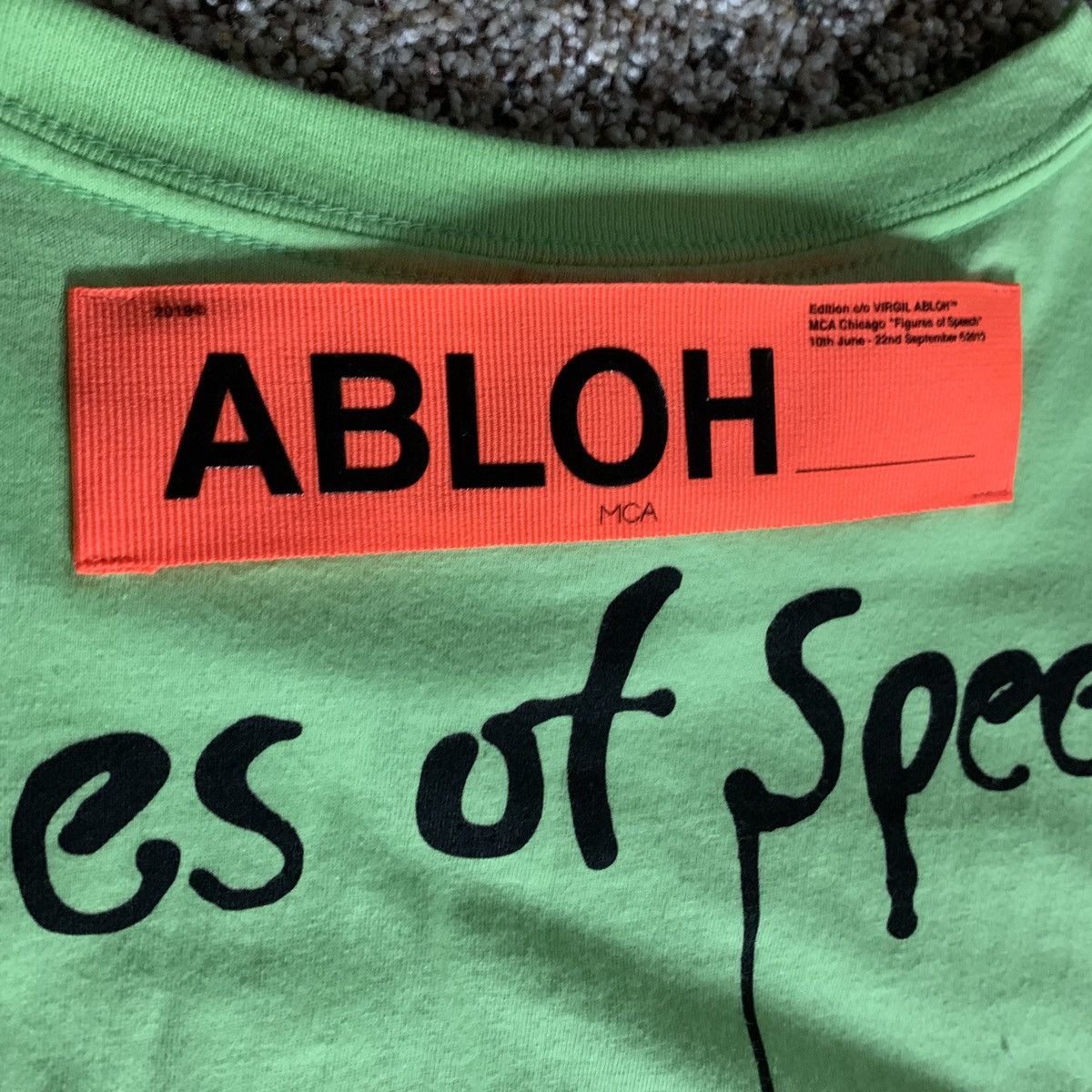 Virgil Abloh Virgil Abloh x MCA Chicago “Figures of Speech” Exhibit Shirt Size US XL / EU 56 / 4 - 3 Thumbnail