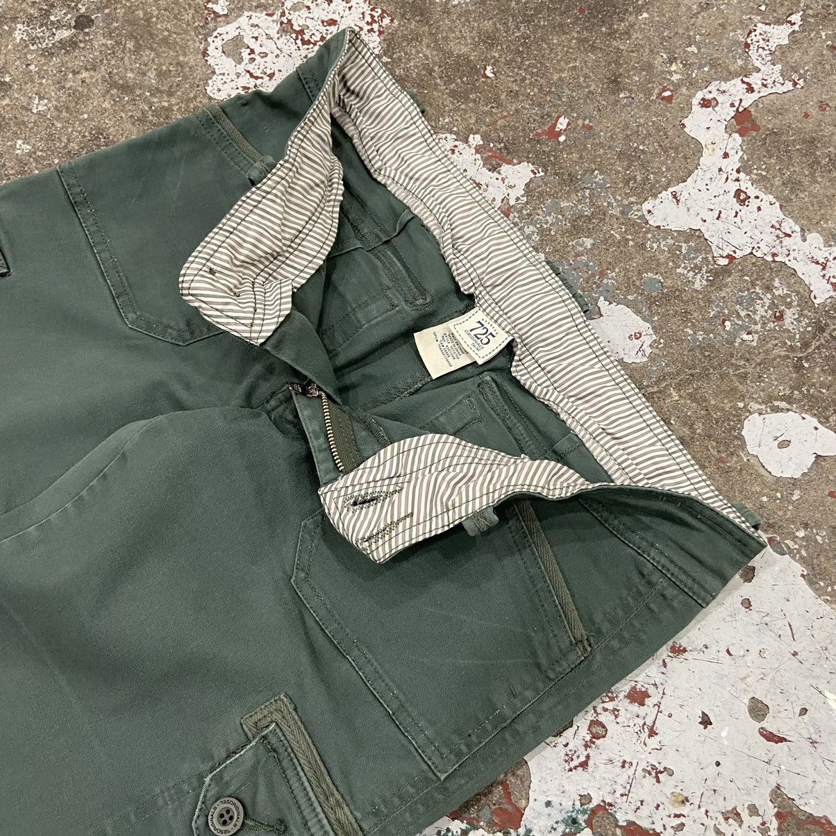 Vintage Vintage Y2K Green Low Waist Flare Pants Size 33" - 3 Thumbnail