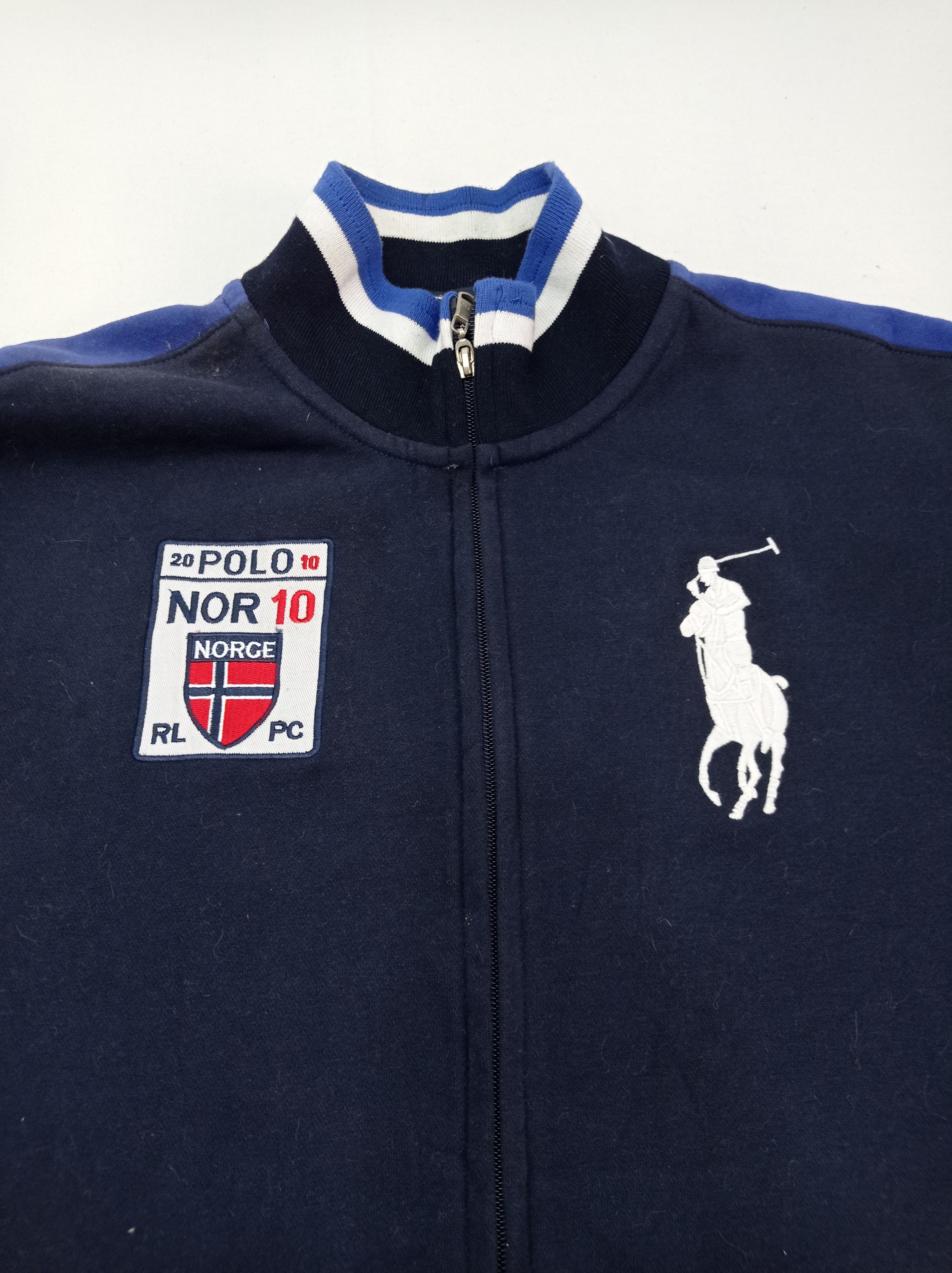 Polo Ralph Lauren Vintage Polo Ralph Lauren Norway #10 Zipper Jacket Size US XL / EU 56 / 4 - 8 Thumbnail