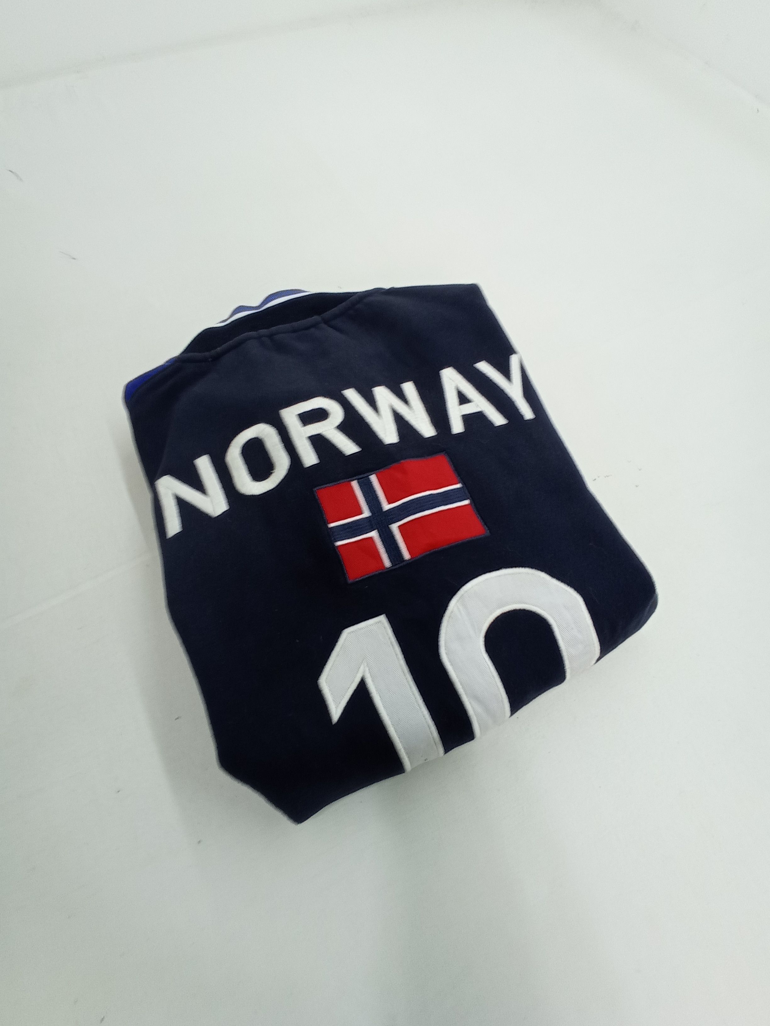 Polo Ralph Lauren Vintage Polo Ralph Lauren Norway #10 Zipper Jacket Size US XL / EU 56 / 4 - 3 Thumbnail