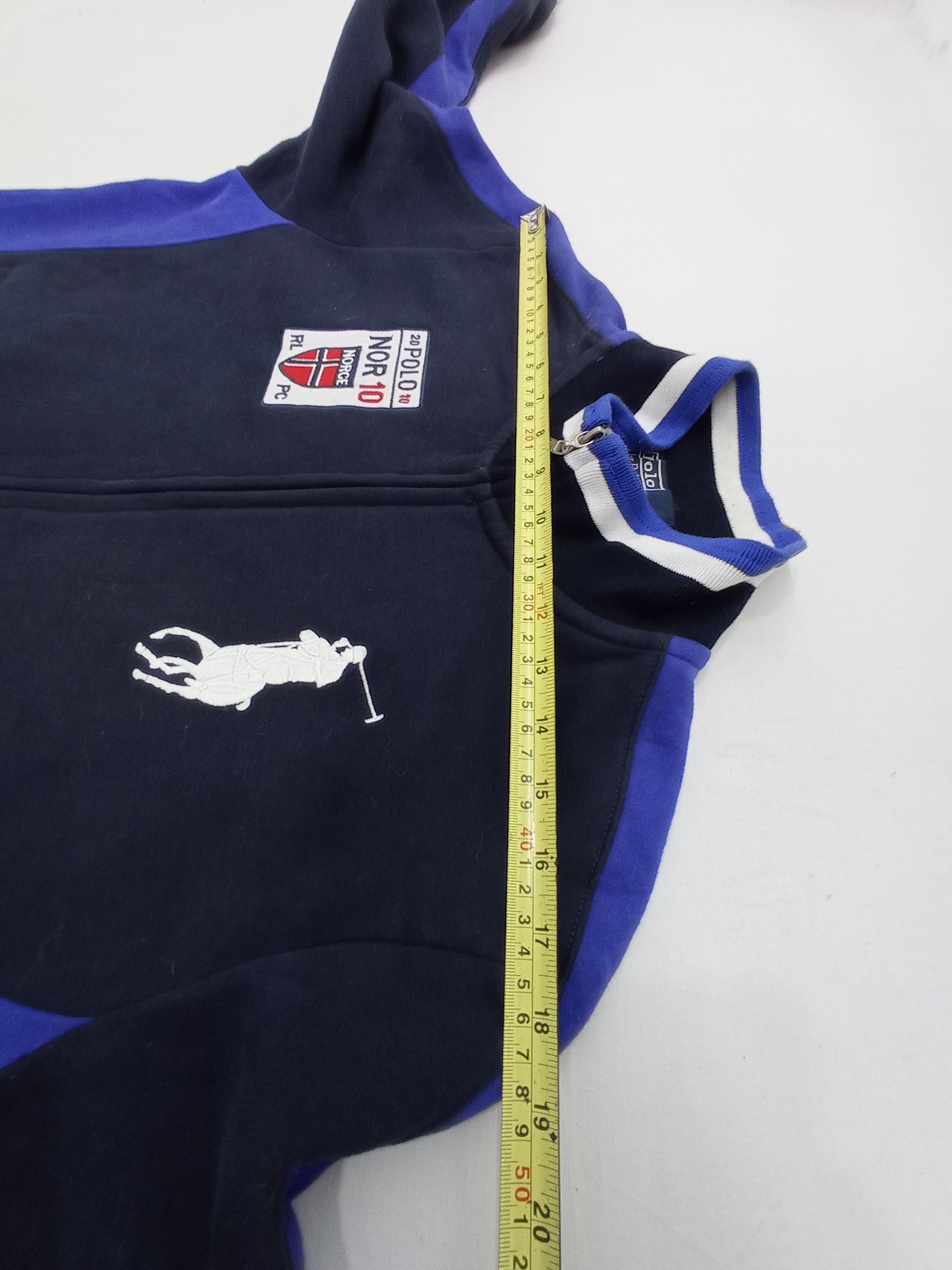 Polo Ralph Lauren Vintage Polo Ralph Lauren Norway #10 Zipper Jacket Size US XL / EU 56 / 4 - 12 Thumbnail