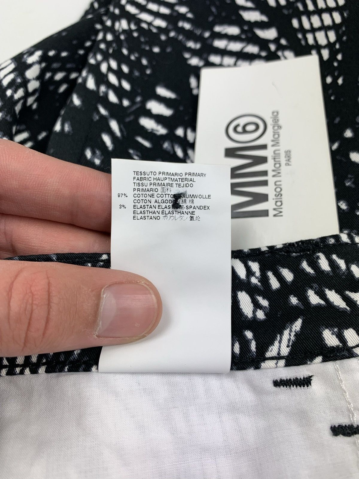 Maison Margiela BNWT Maison Martin Margiela MM6 overprinted pants trousers Size 27" / US 4 / IT 40 - 11 Thumbnail
