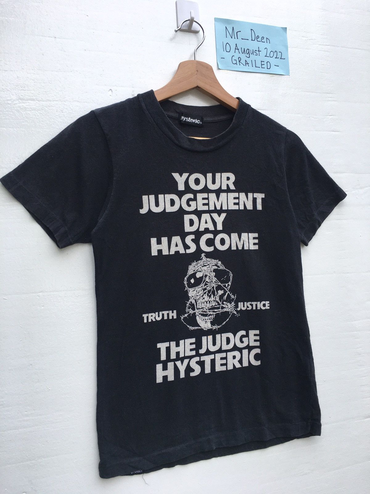 Hysteric Glamour Rare Vintage Hysteric Glamour The Judge Tshirt Size US XS / EU 42 / 0 - 3 Thumbnail
