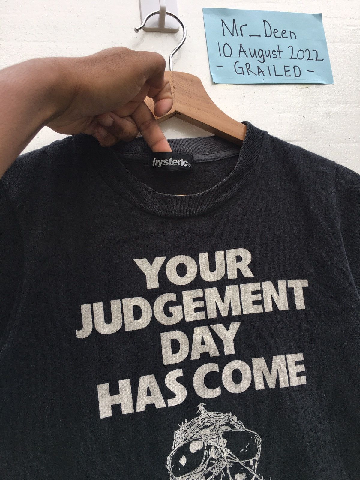 Hysteric Glamour Rare Vintage Hysteric Glamour The Judge Tshirt Size US XS / EU 42 / 0 - 6 Thumbnail