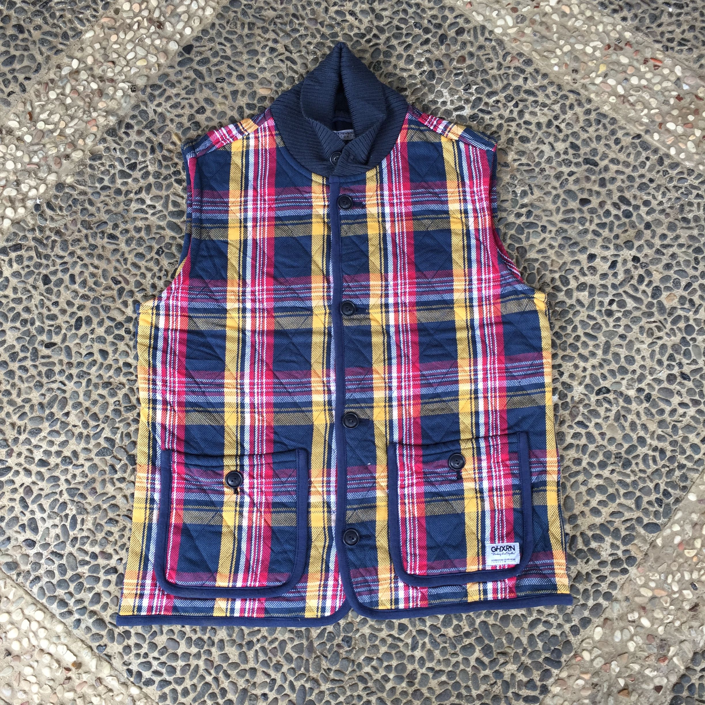 Goodhood × R.Newbold Goodhood x R.newbold tartan vest Size US L / EU 52-54 / 3 - 1 Thumbnail
