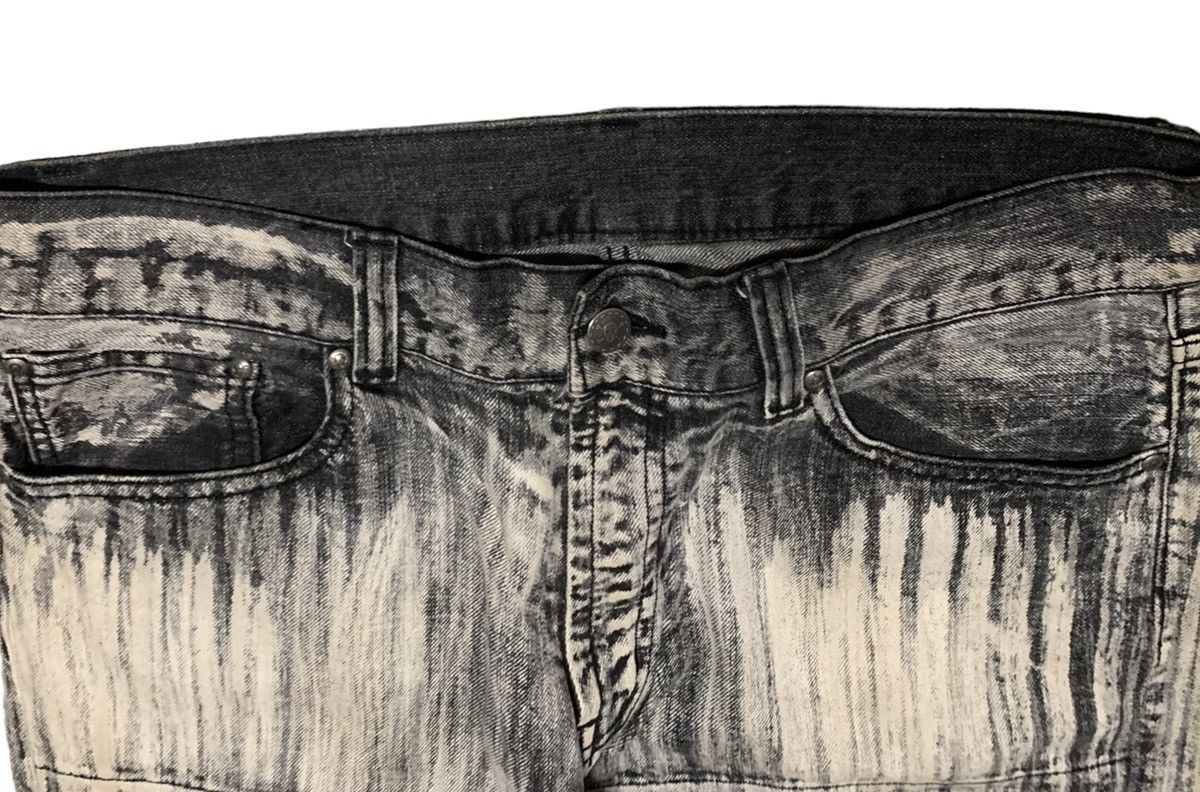 Japanese Brand Rare Design Vintage Japanese Brand Distressed Jeans 1990s Size US 34 / EU 50 - 7 Thumbnail