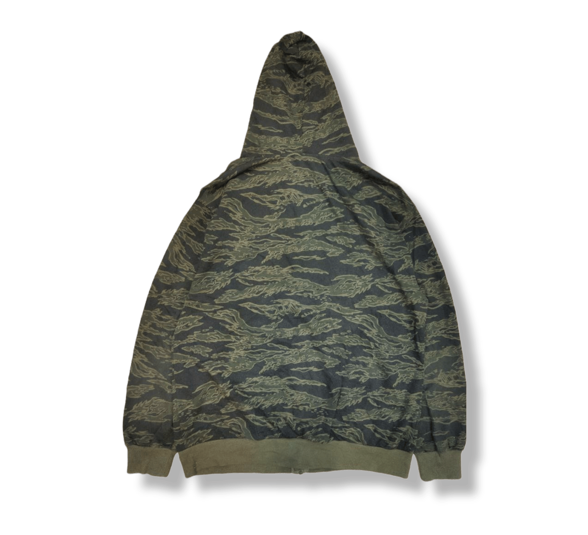 Japanese Brand TimeStep Japan Tiger Camouflage Hoodie Size US L / EU 52-54 / 3 - 2 Thumbnail