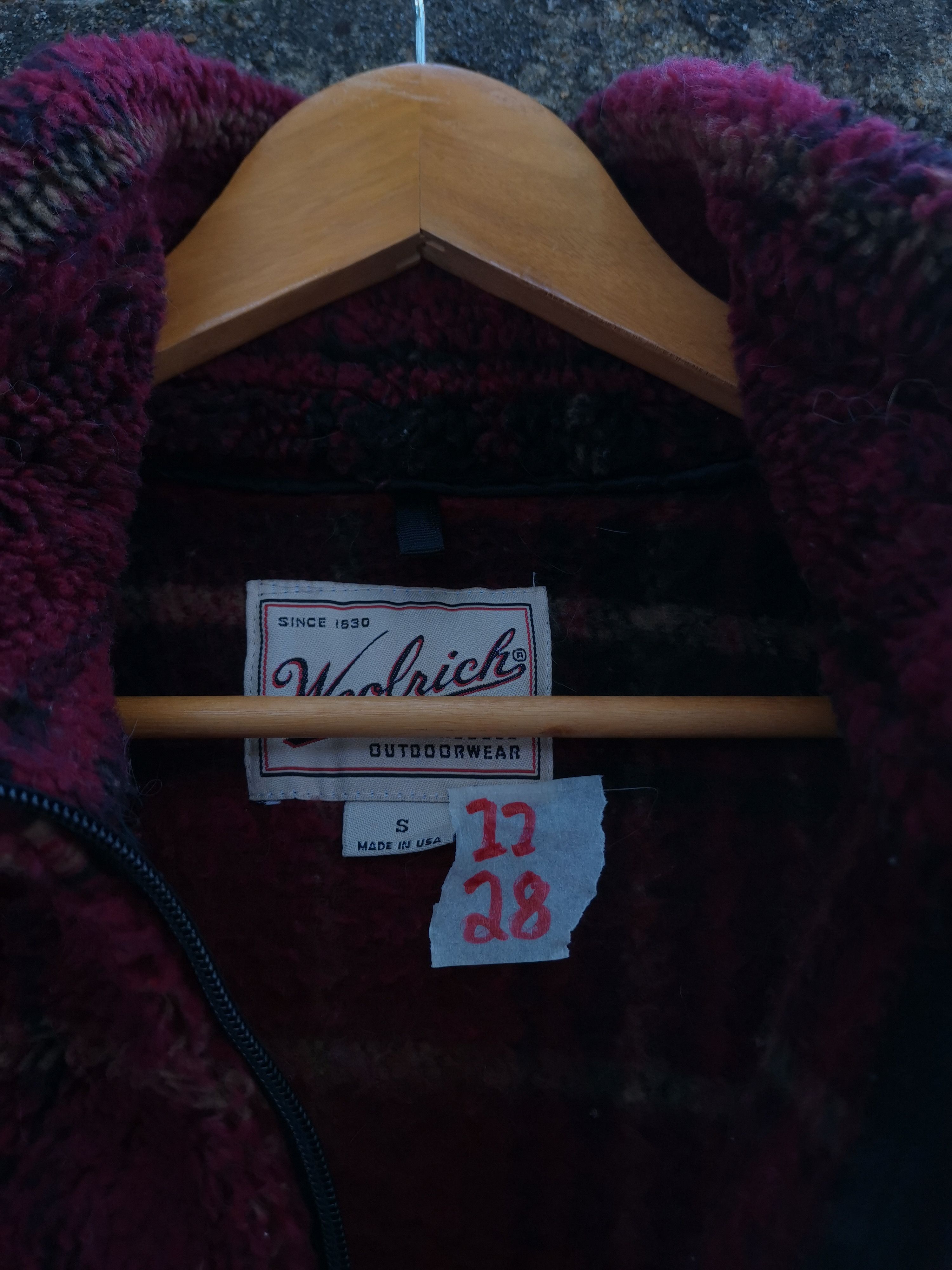 Woolrich Woolen Mills Vintage 80s WOOLRICH Tribal Deep Pile Sherpa Jacket Size US S / EU 44-46 / 1 - 6 Thumbnail