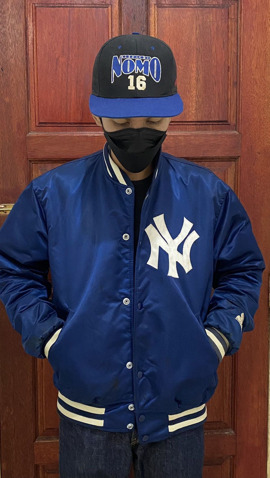 MLB × Starter × Vintage Vintage Starter New York Yankees MLB Varsity Satin Jacket Size US M / EU 48-50 / 2 - 3 Thumbnail
