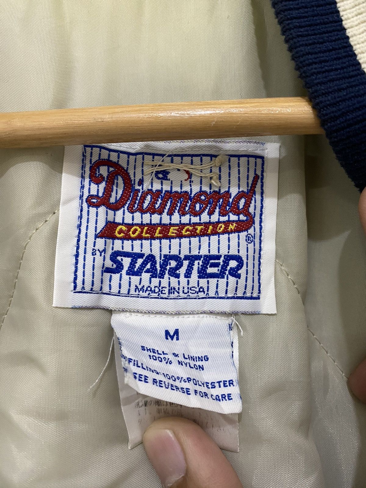 MLB × Starter × Vintage Vintage Starter New York Yankees MLB Varsity Satin Jacket Size US M / EU 48-50 / 2 - 8 Thumbnail