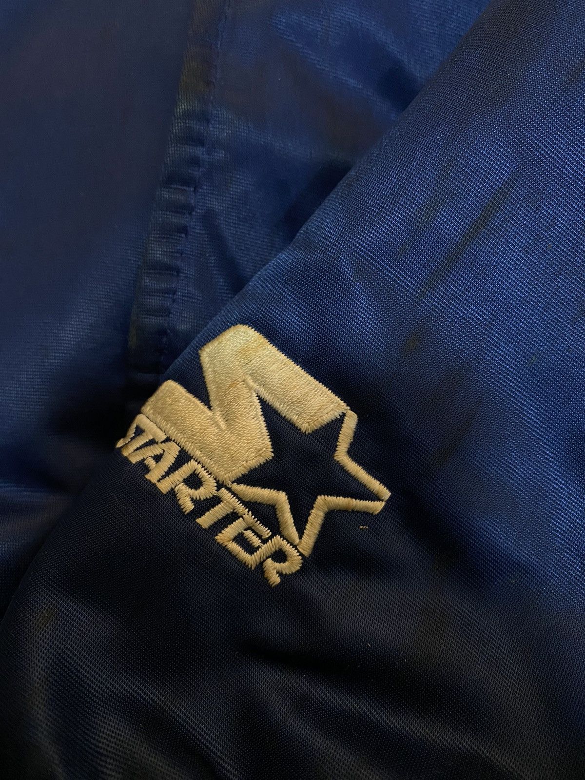 MLB × Starter × Vintage Vintage Starter New York Yankees MLB Varsity Satin Jacket Size US M / EU 48-50 / 2 - 6 Thumbnail