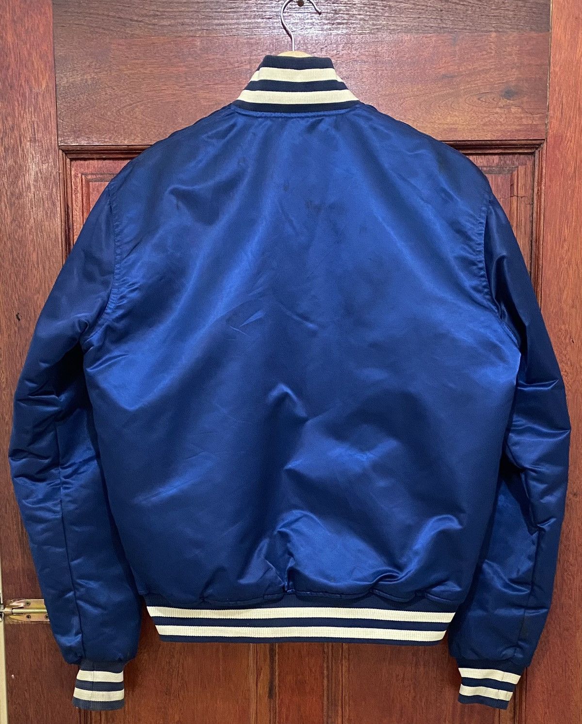 MLB × Starter × Vintage Vintage Starter New York Yankees MLB Varsity Satin Jacket Size US M / EU 48-50 / 2 - 5 Thumbnail